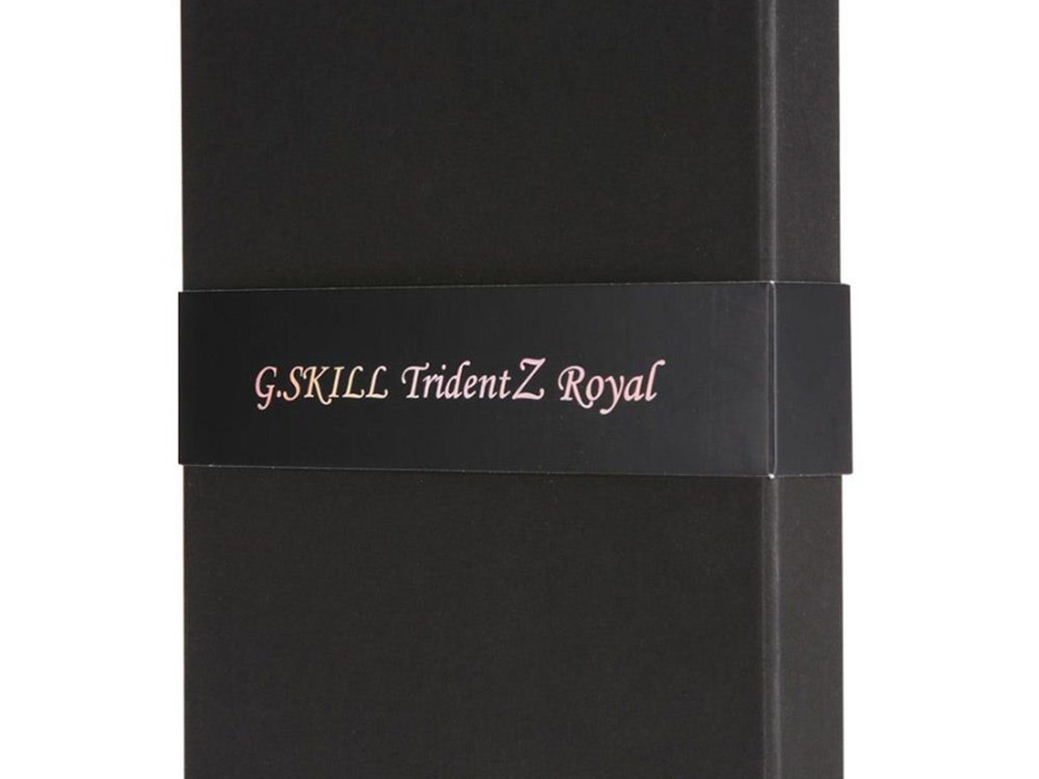 G.Skill Trident Z Royal RGB 16GB (2 x 8GB) DDR4-3600 PC4-28800 CL18 Dual-Channel Desktop Memory Kit