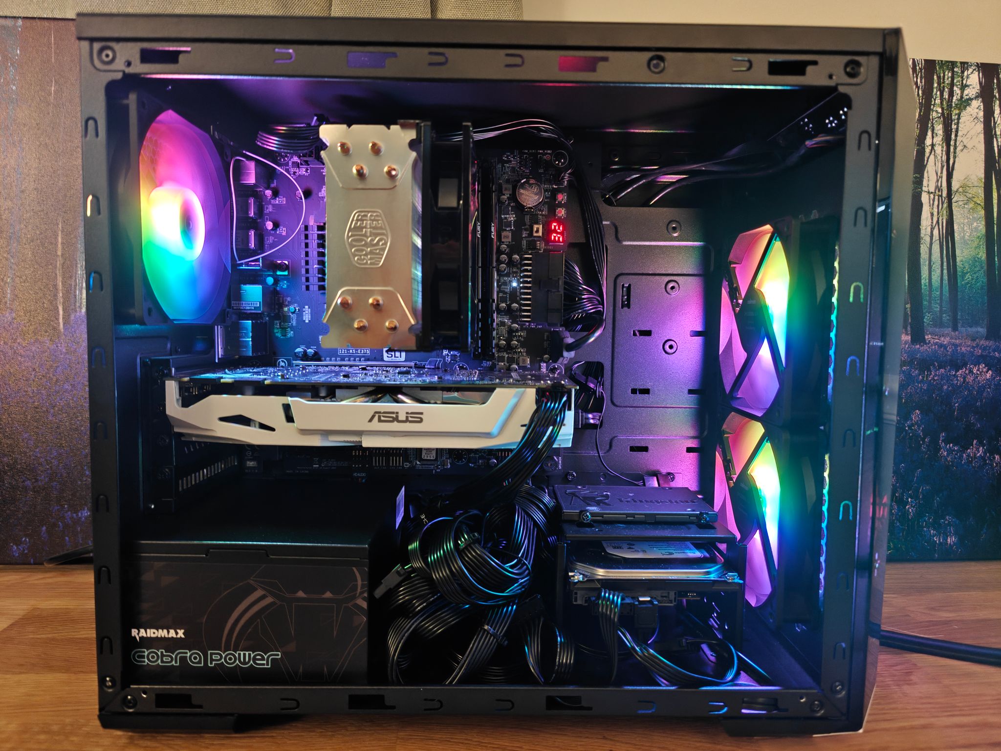 Entry Level Gaming PC - GeForce GTX 1070, i5-8600K, 16GB DDR4 3200Mhz, 750 GB Storage, Micro ATX