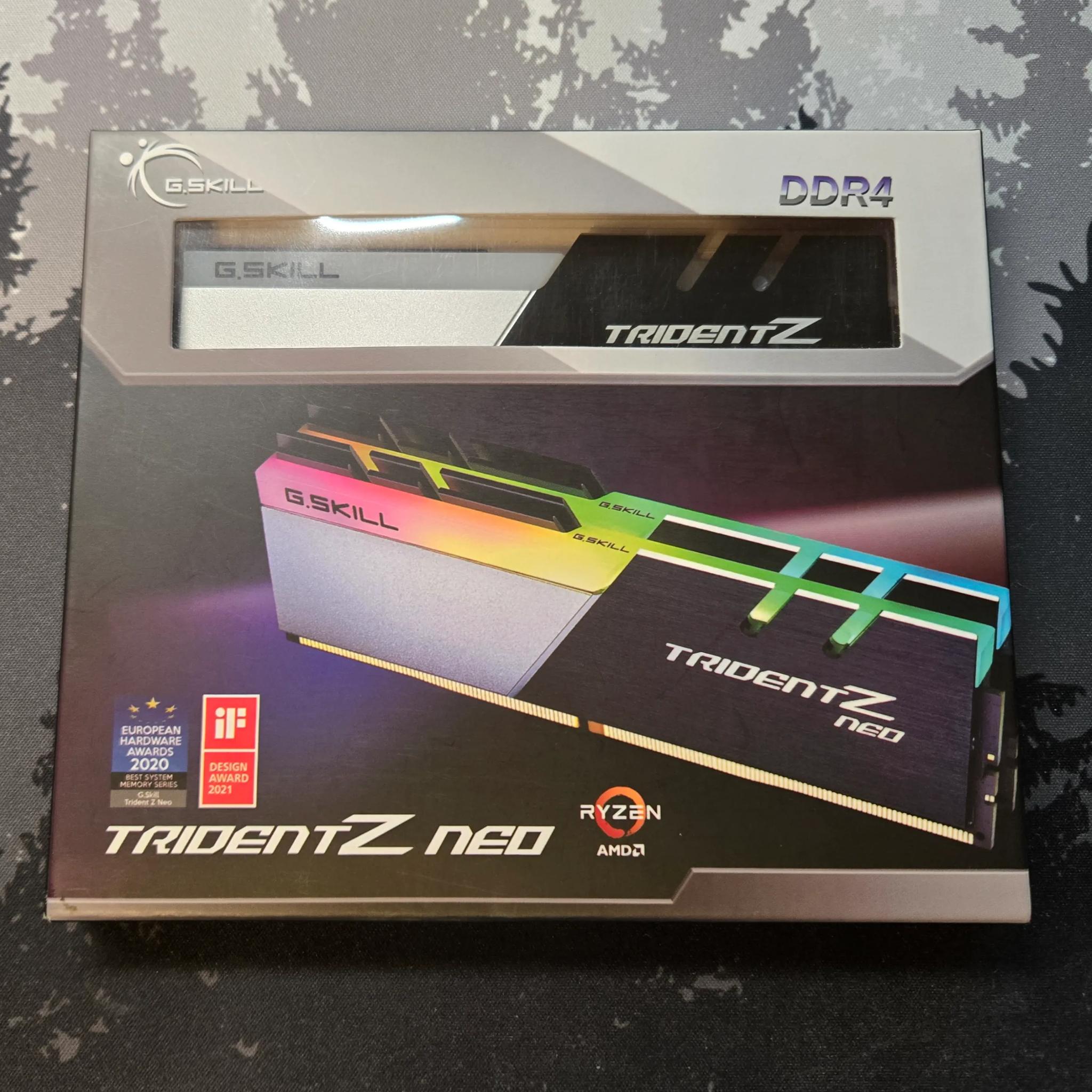 G.Skill Trident Z Neo 32 GB (2 x 16 GB) (DDR4-3600 CL16)
