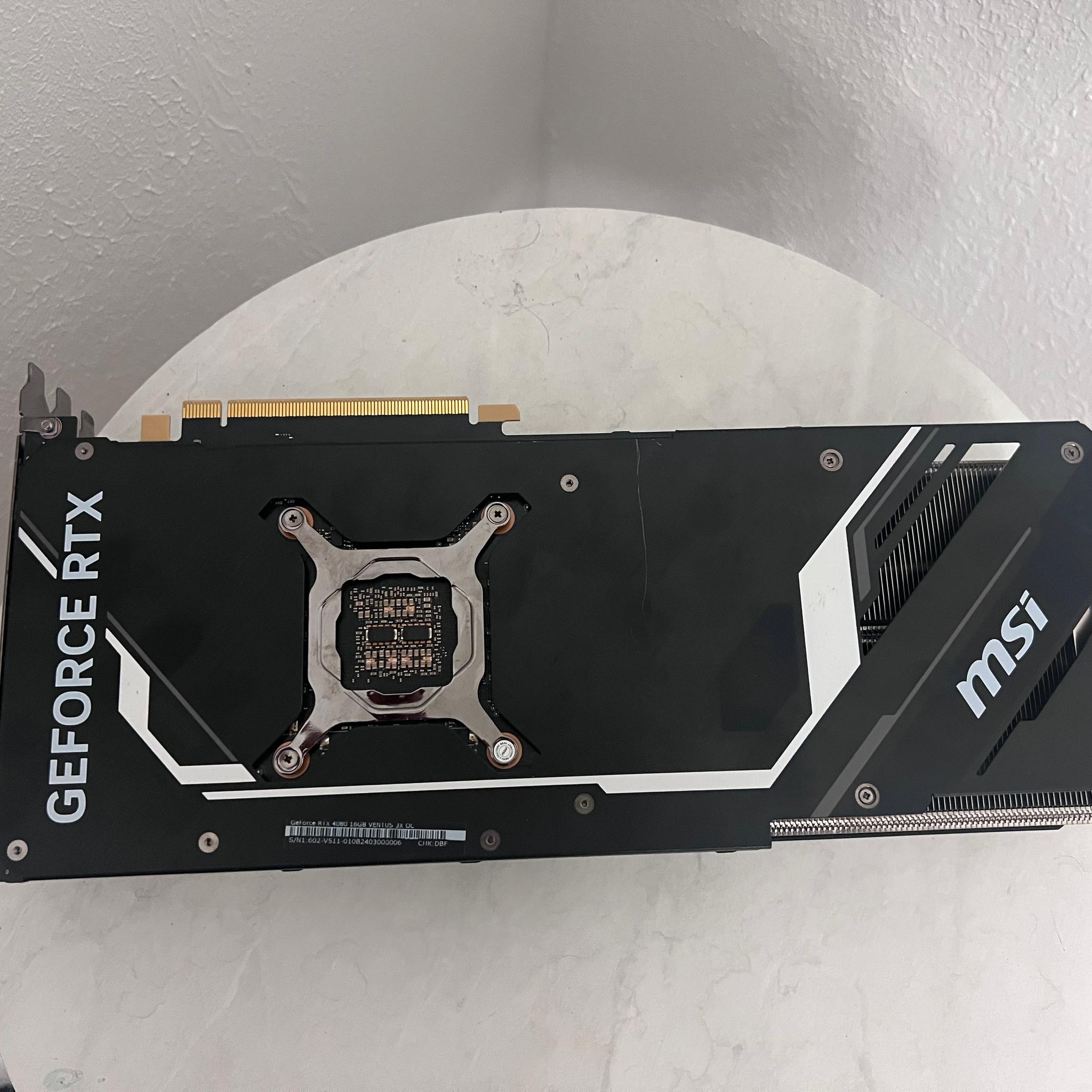 MSI VENTUS 3X OC GeForce RTX 4080