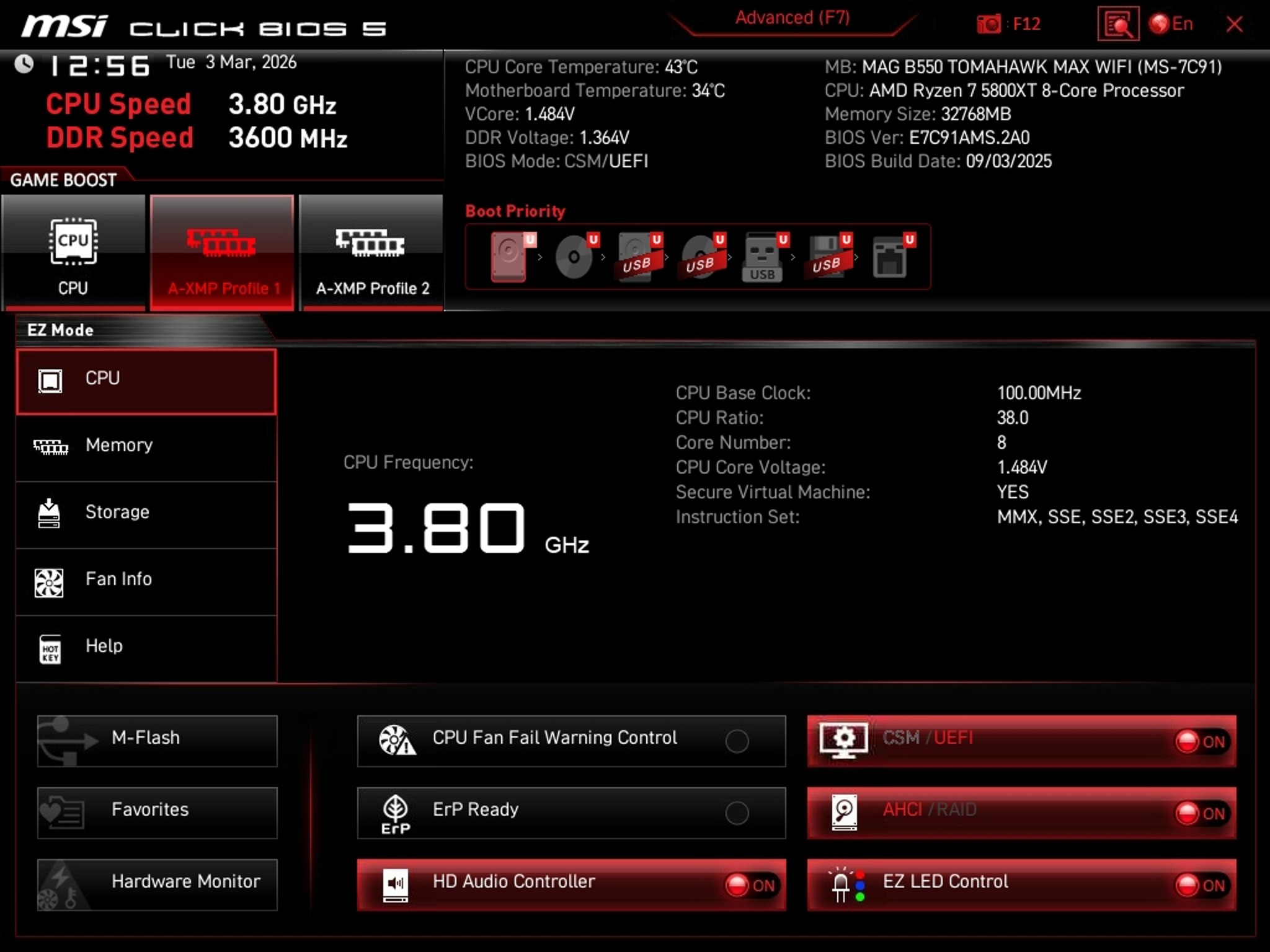 RX 9060 XT 16GB | Ryzen 7 5800XT | 32GB RAM | 2TB NVMe | WiFi+BT |  RE9 Ready Gaming PC