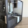 Sleek White Mini Gaming PC: i5-9600K, GTX 1070 Ti, 32GB RAM - Perfect for Esports & Minimalist Setup