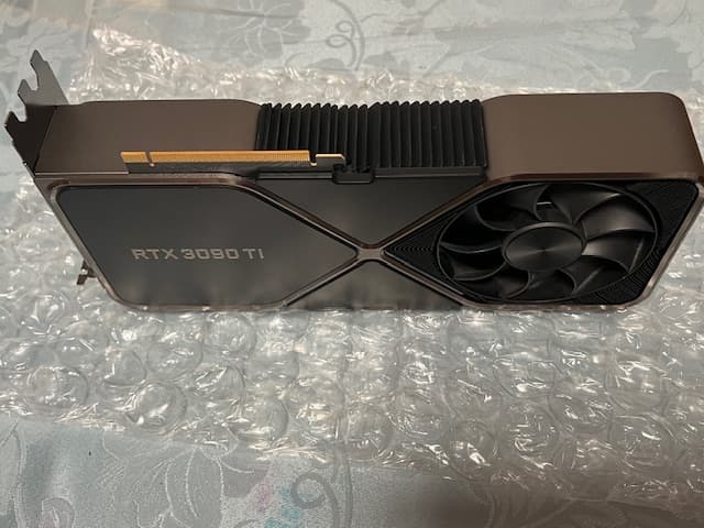 NVIDIA GeForce RTX 3090 Ti Founders Edition Dual Fan 24GB GDDR6X PCIe 4.0 Graphics Card