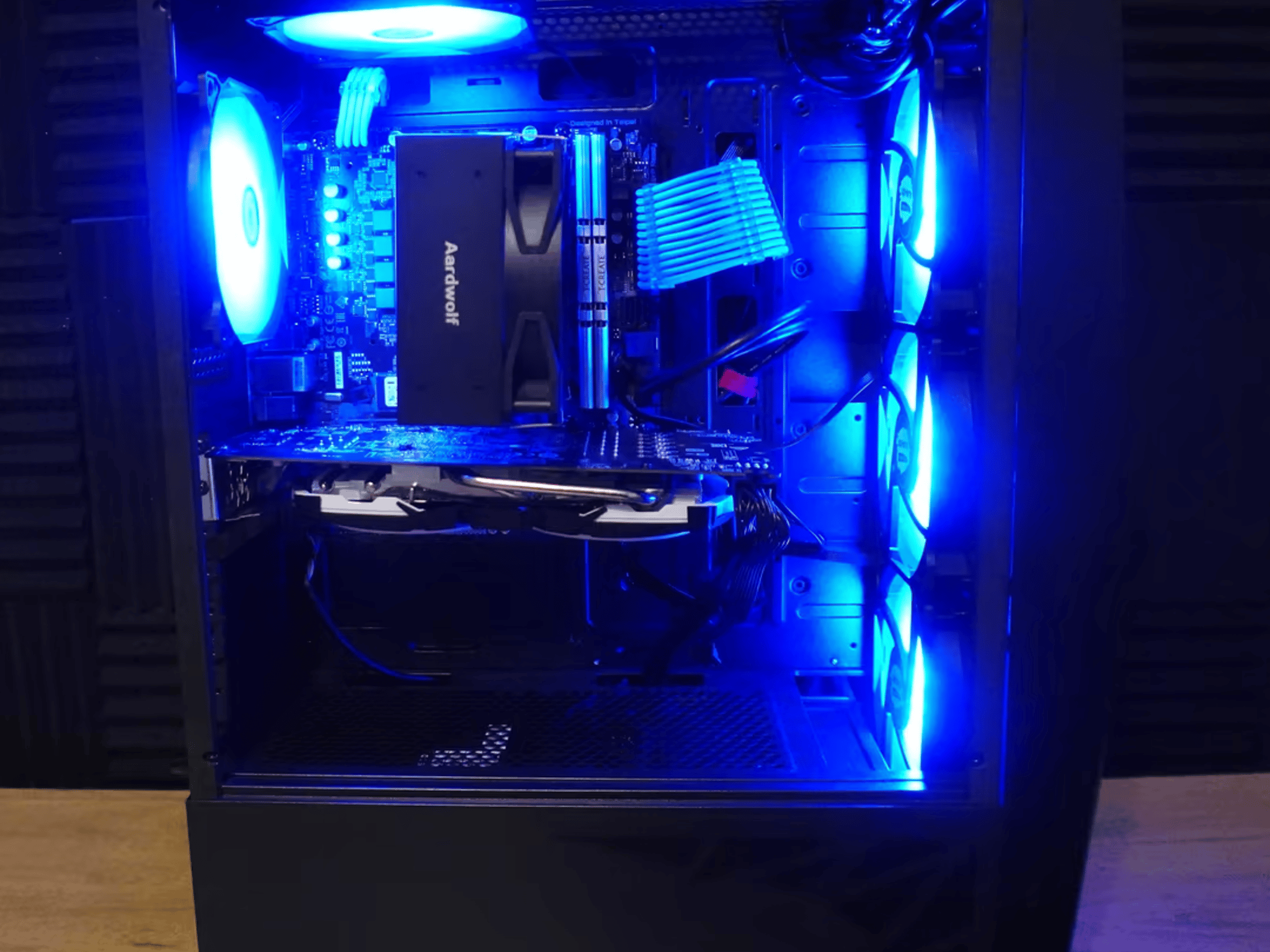 Custom Gaming PC - Intel 12th Gen 12100F, RX 580 8GB, 16GB Ram