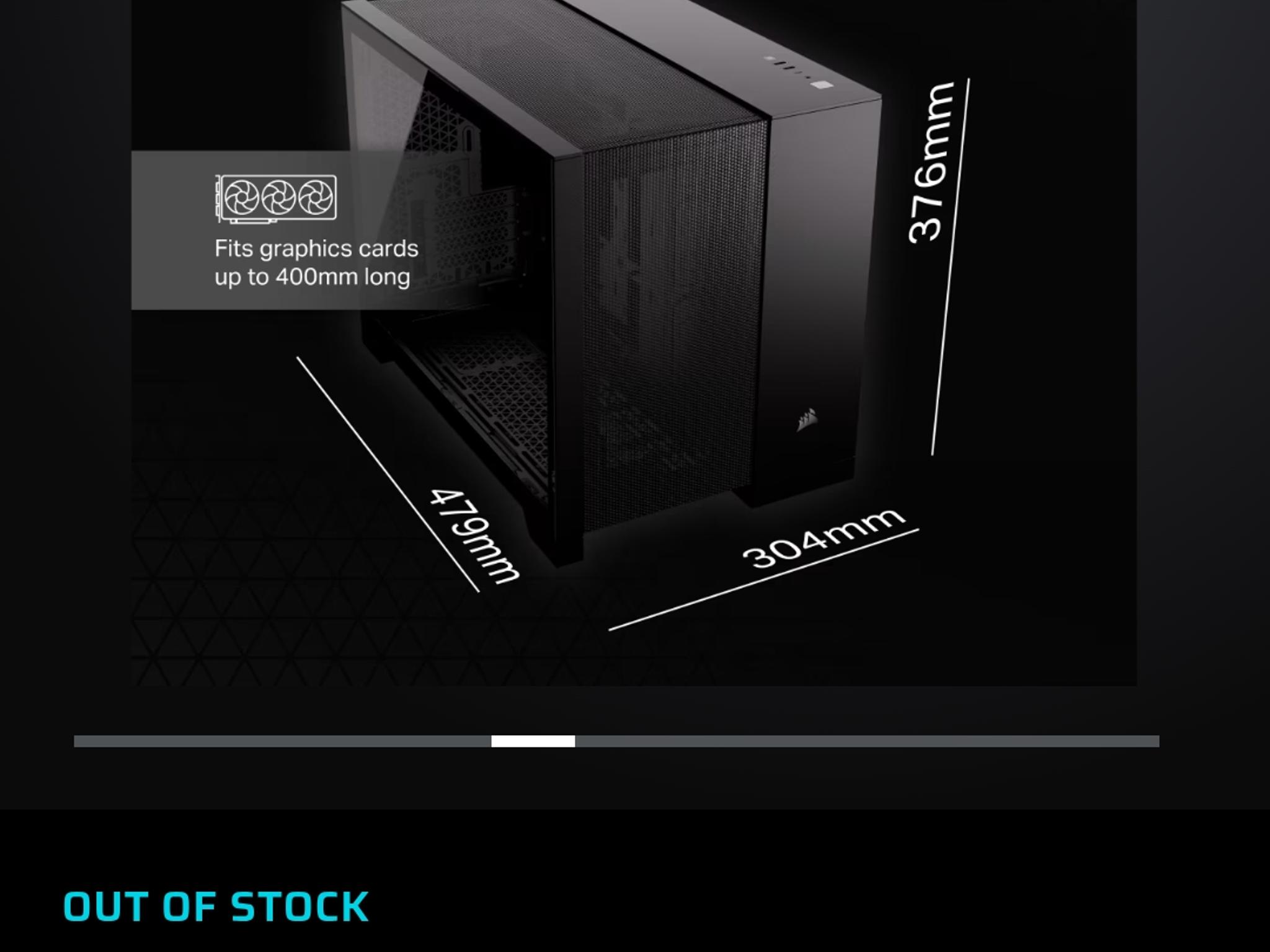 Corsair 2500d airflow