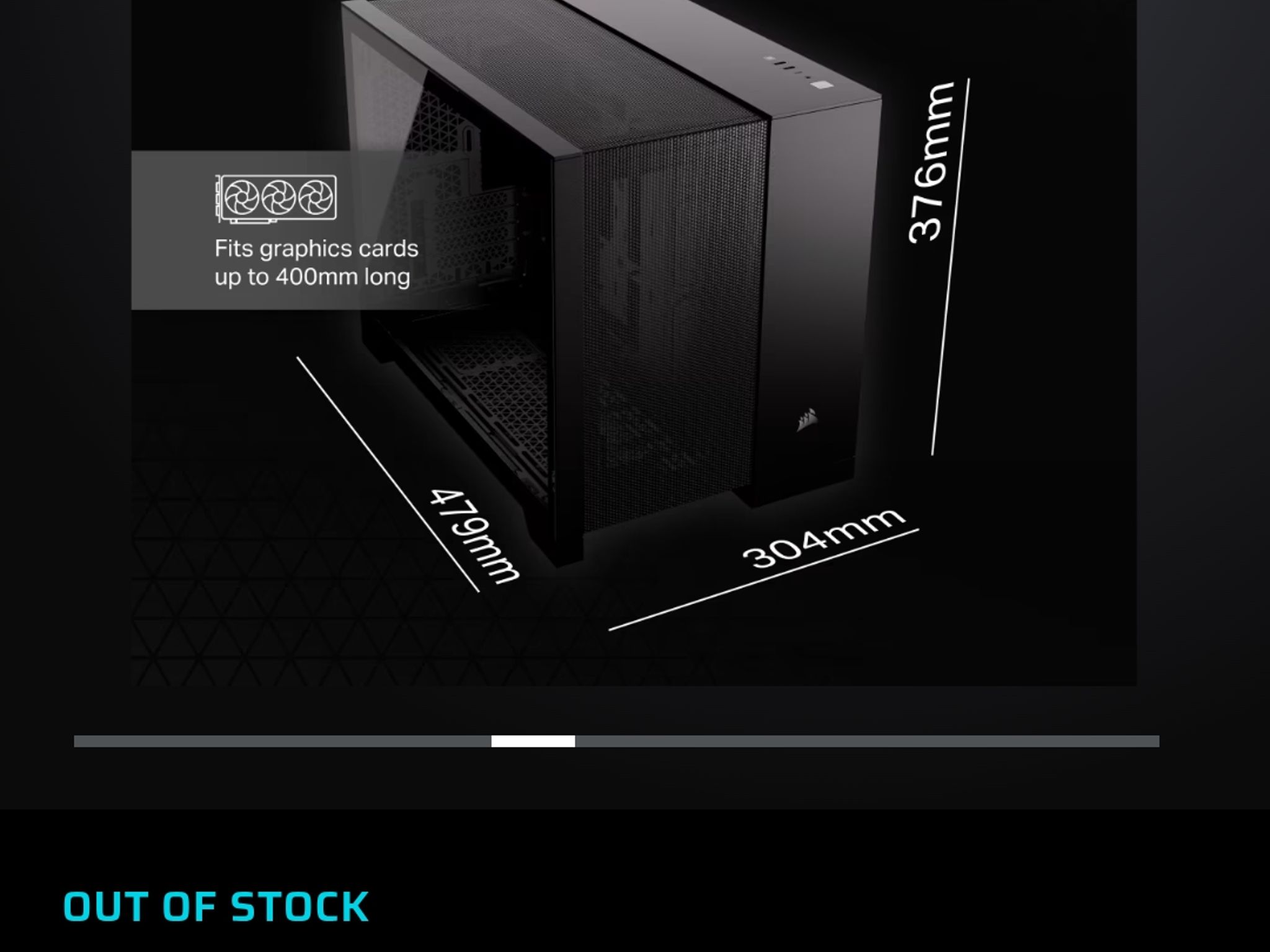 Corsair 2500d airflow