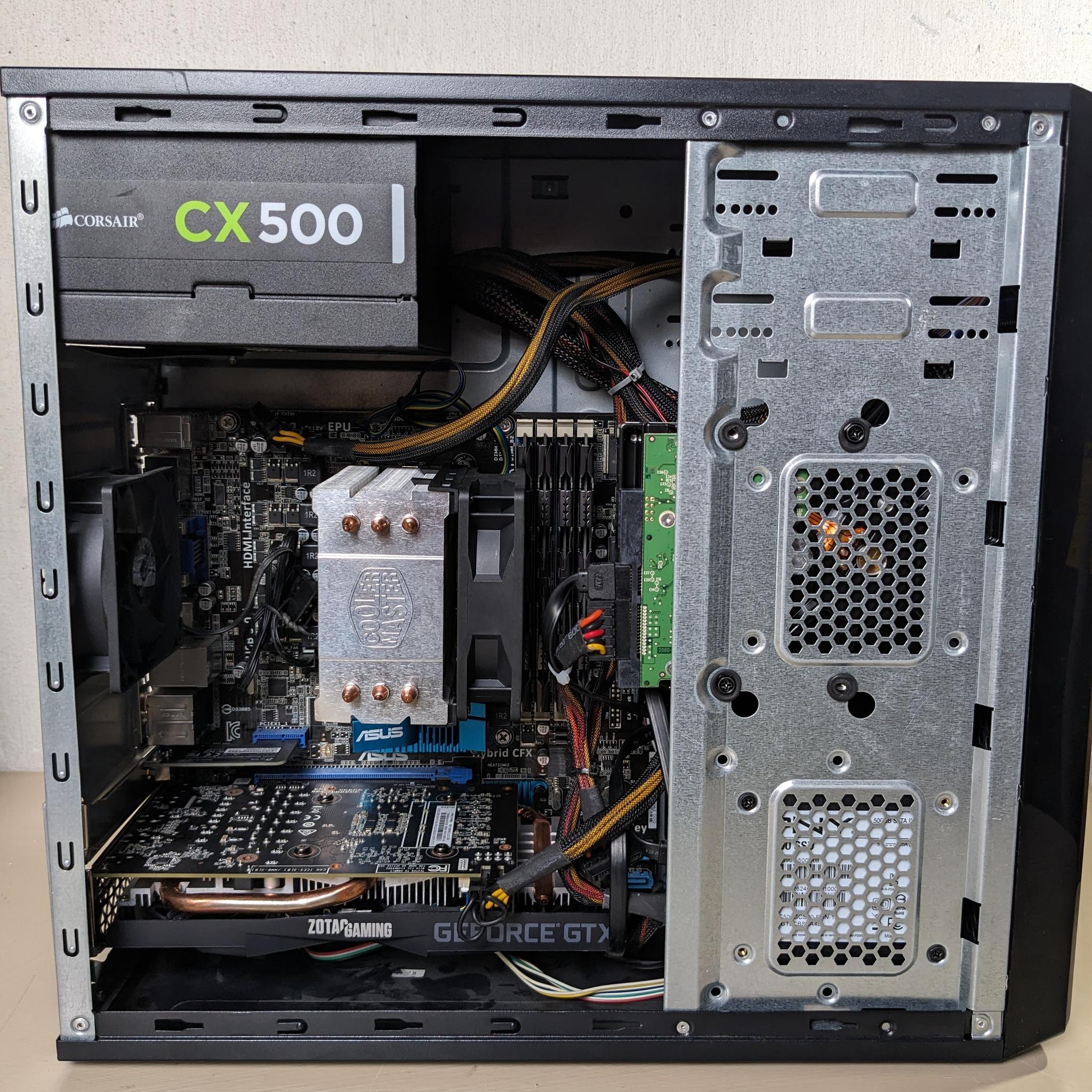 1080p Gaming PC  - Windows 11 Pro - AMD FX-8370 - GTX 1660 - 32gb DDR3 - 1.5 TB Storage - WIFI