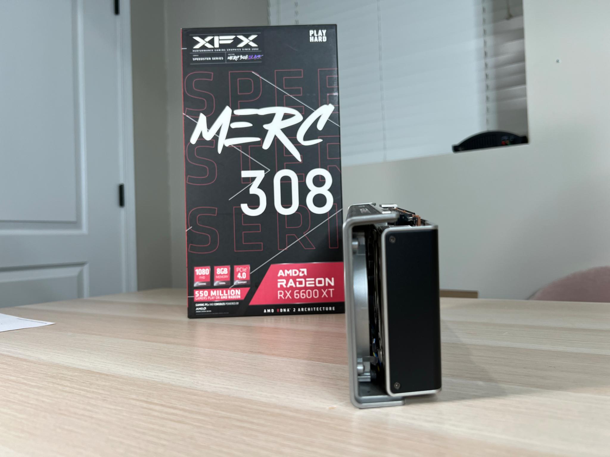 XFX 6600 XT MERC 308 Black