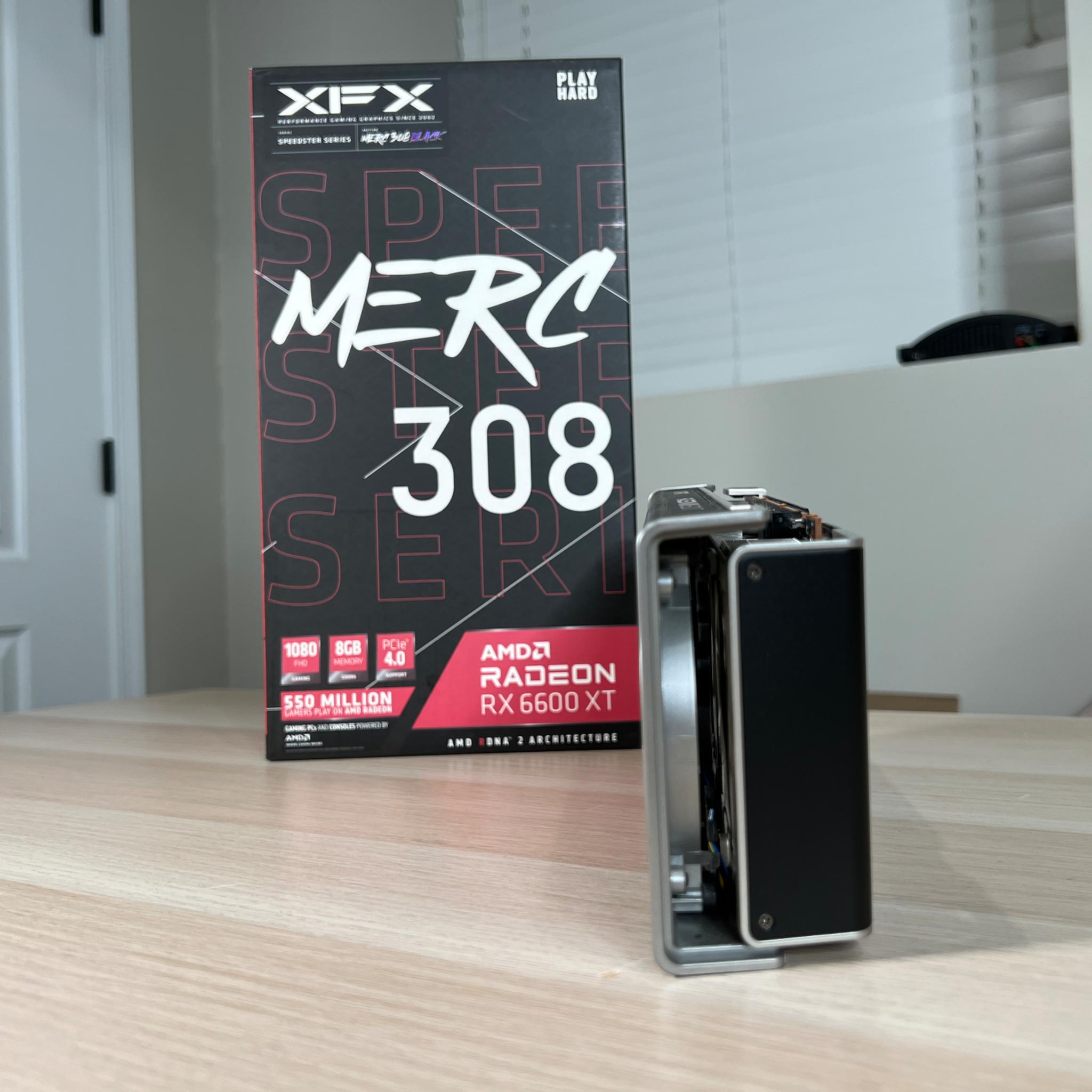 XFX 6600 XT MERC 308 Black