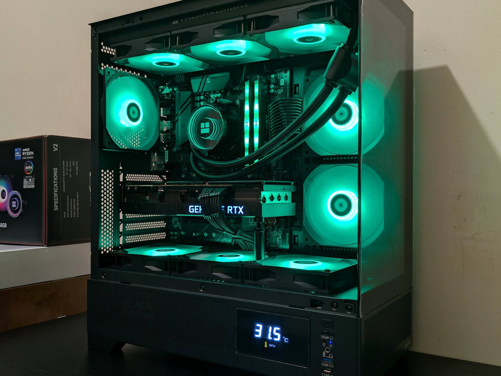 🐦‍⬛ 1440p Gaming Beast | RTX 3080 | Ryzen 7 5800X | 1TB SSD | 32GB RAM | WiFi & Bluetooth 🐦‍⬛