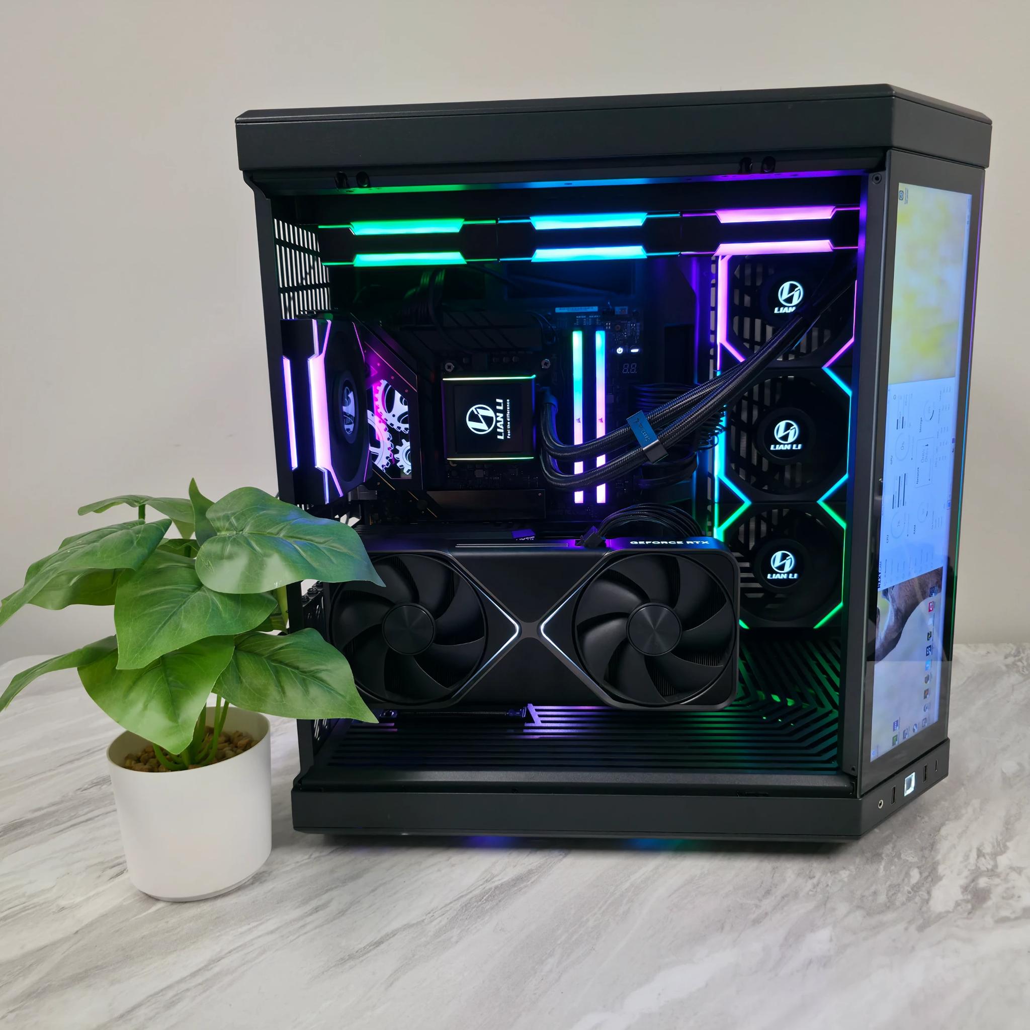 4k High End Gaming PC Computer (Intel 285k, RTX 5090, 32GB DDR5 9200 MTs)