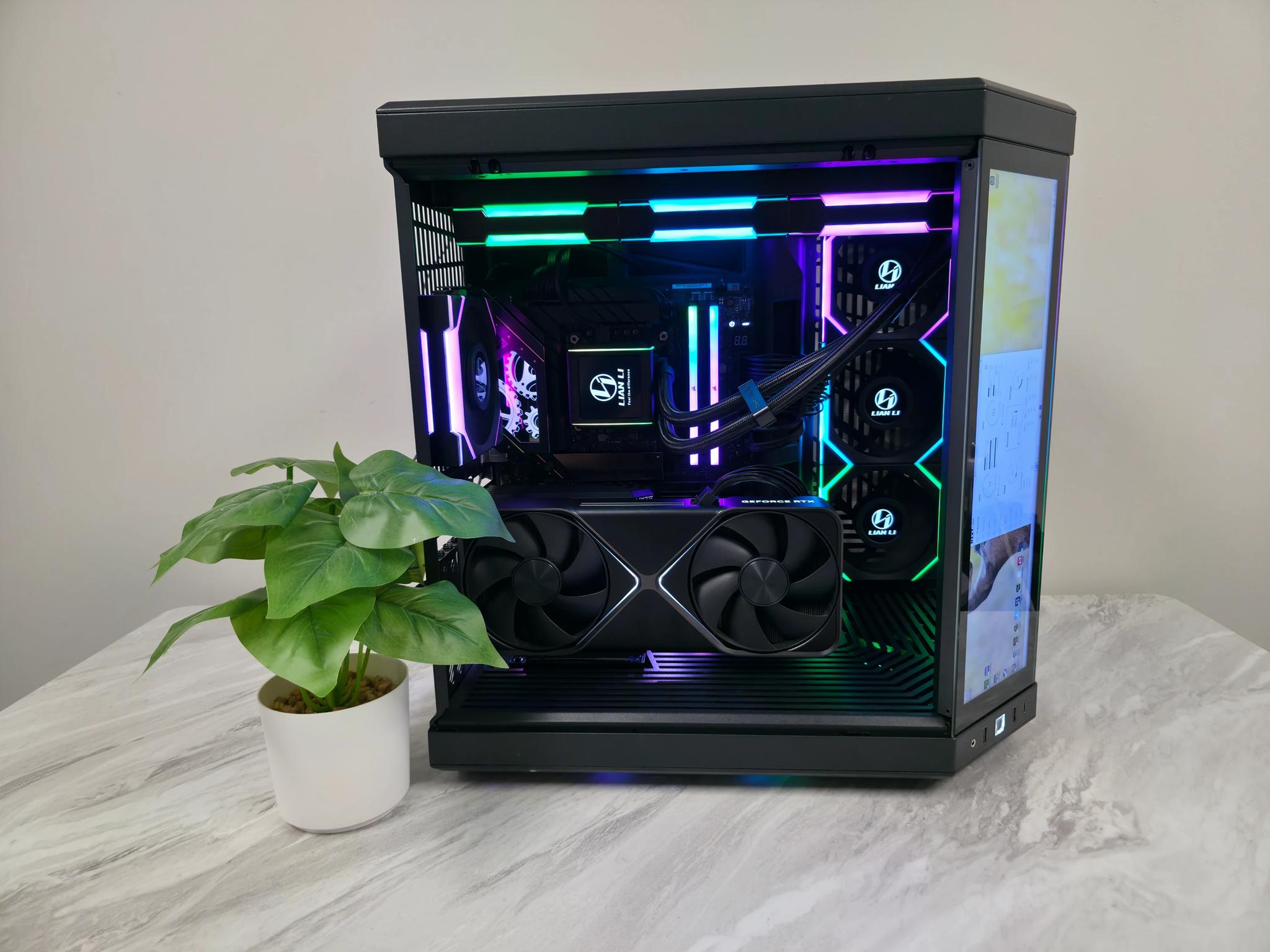 4k High End Gaming PC Computer (Intel 285k, RTX 5090, 32GB DDR5 9200 MTs)