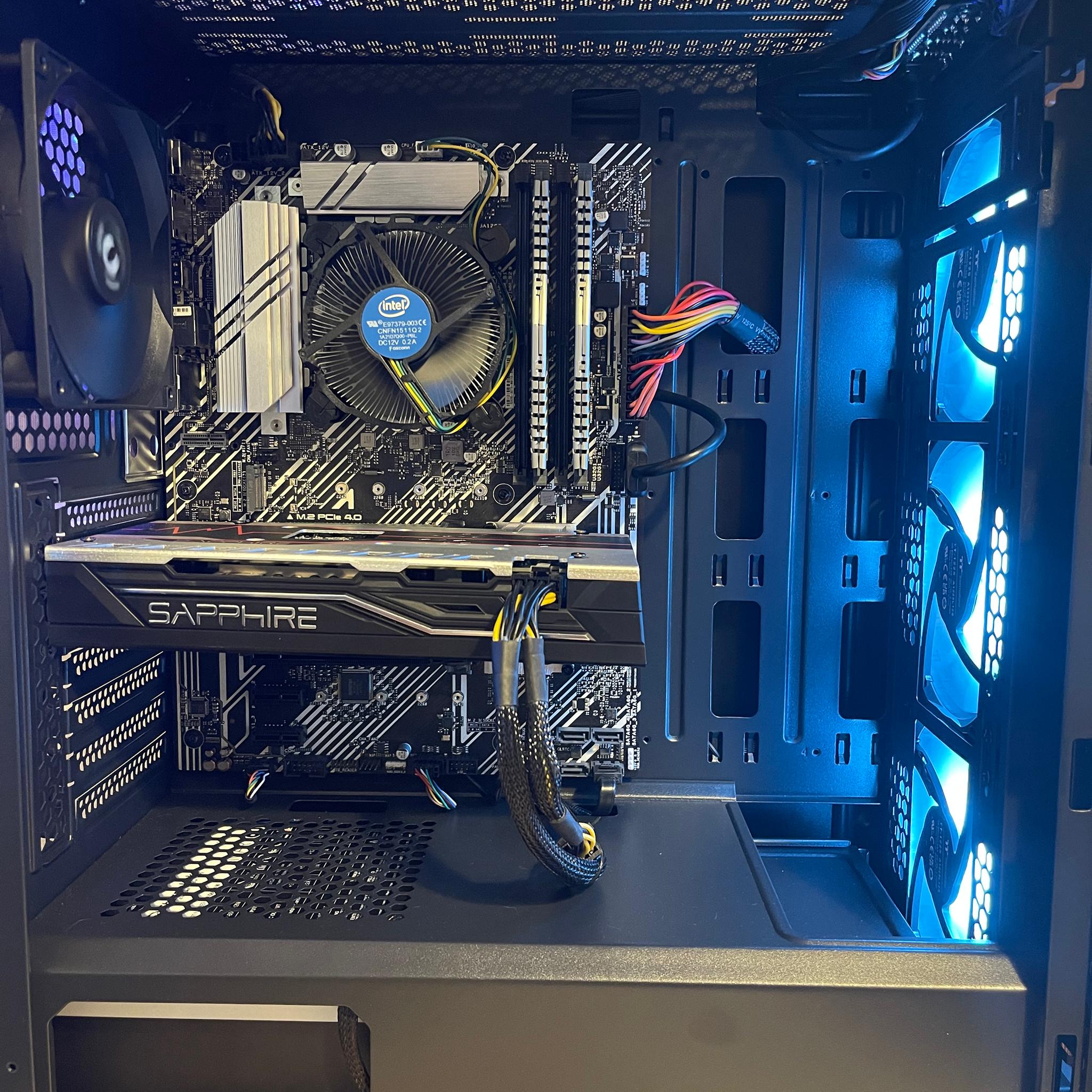 RX590 8GB + i3-10100f