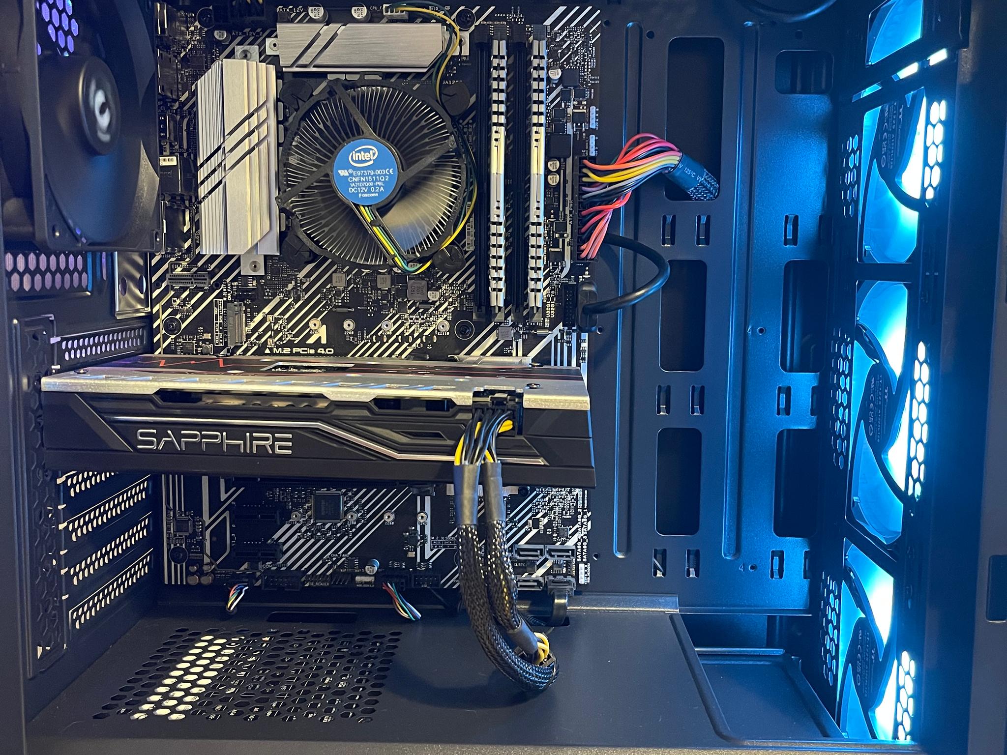 RX590 8GB + i3-10100f