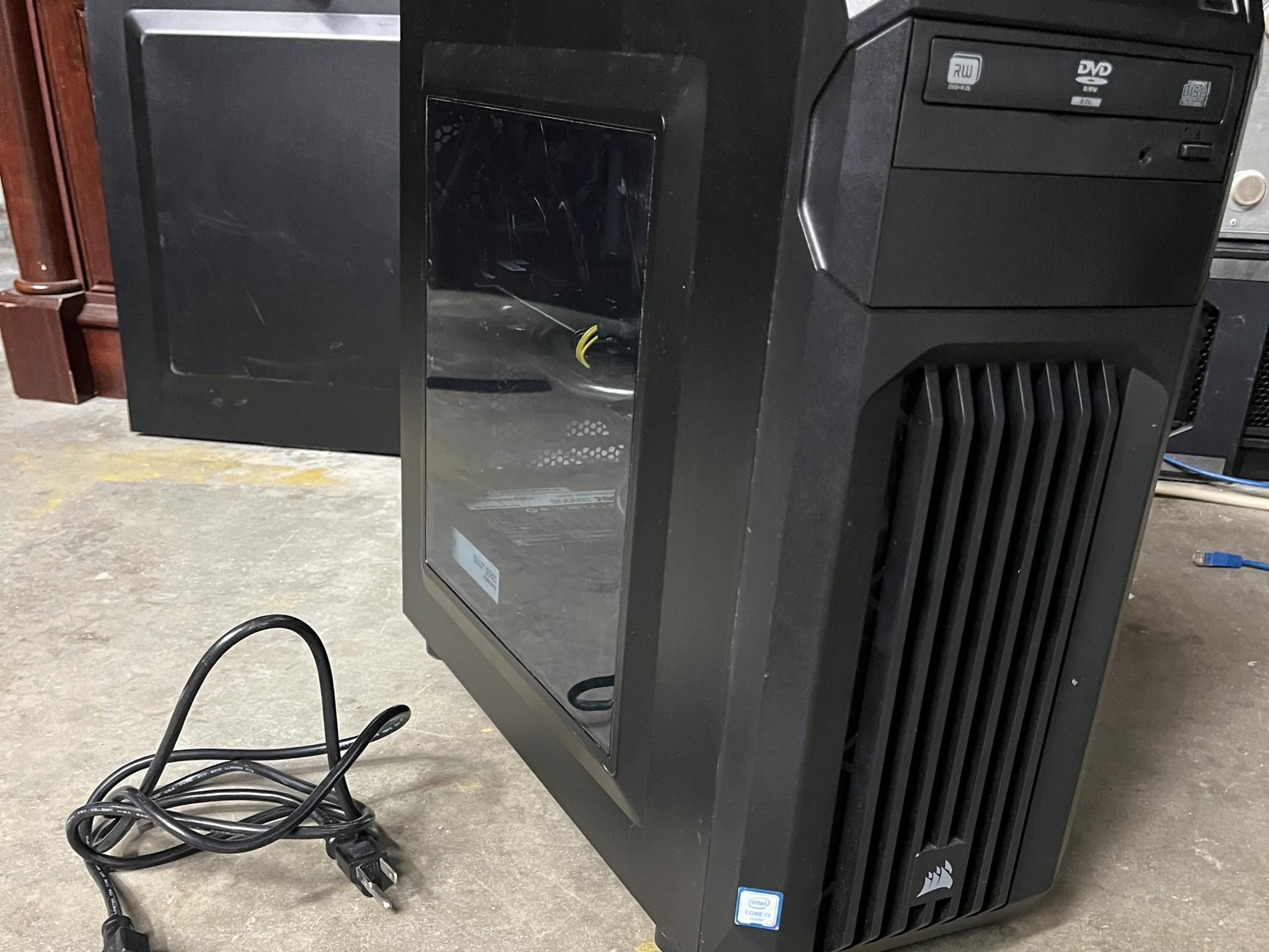 🖥️ Budget Gaming PC – GTX970,i7-4790K, 32GB RAM, 256GB SSD+1TB HDD Fast & Powerful (Minor Case Wear)