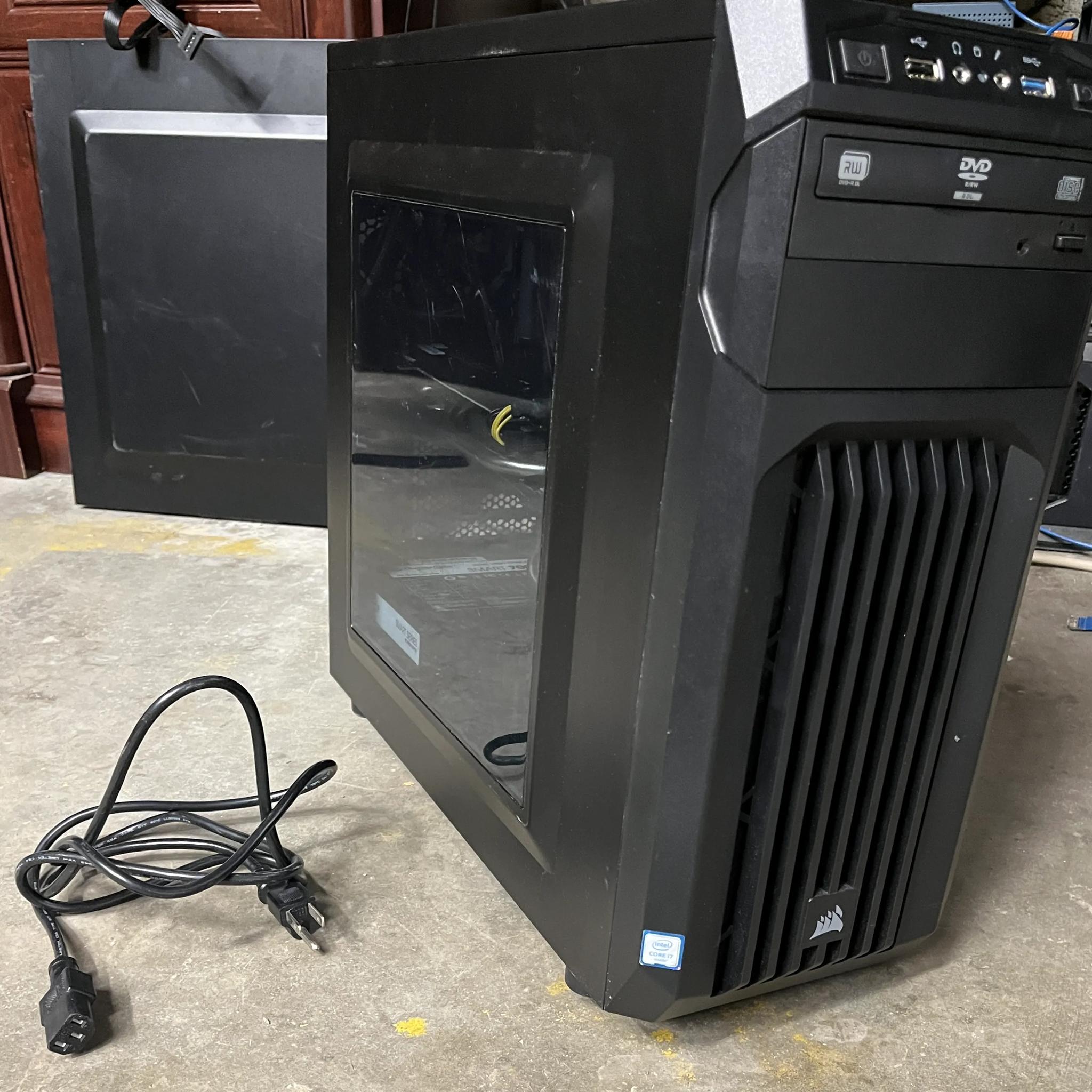 🖥️ Budget Gaming PC – GTX970,i7-4790K, 32GB RAM, 256GB SSD+1TB HDD Fast & Powerful (Minor Case Wear)