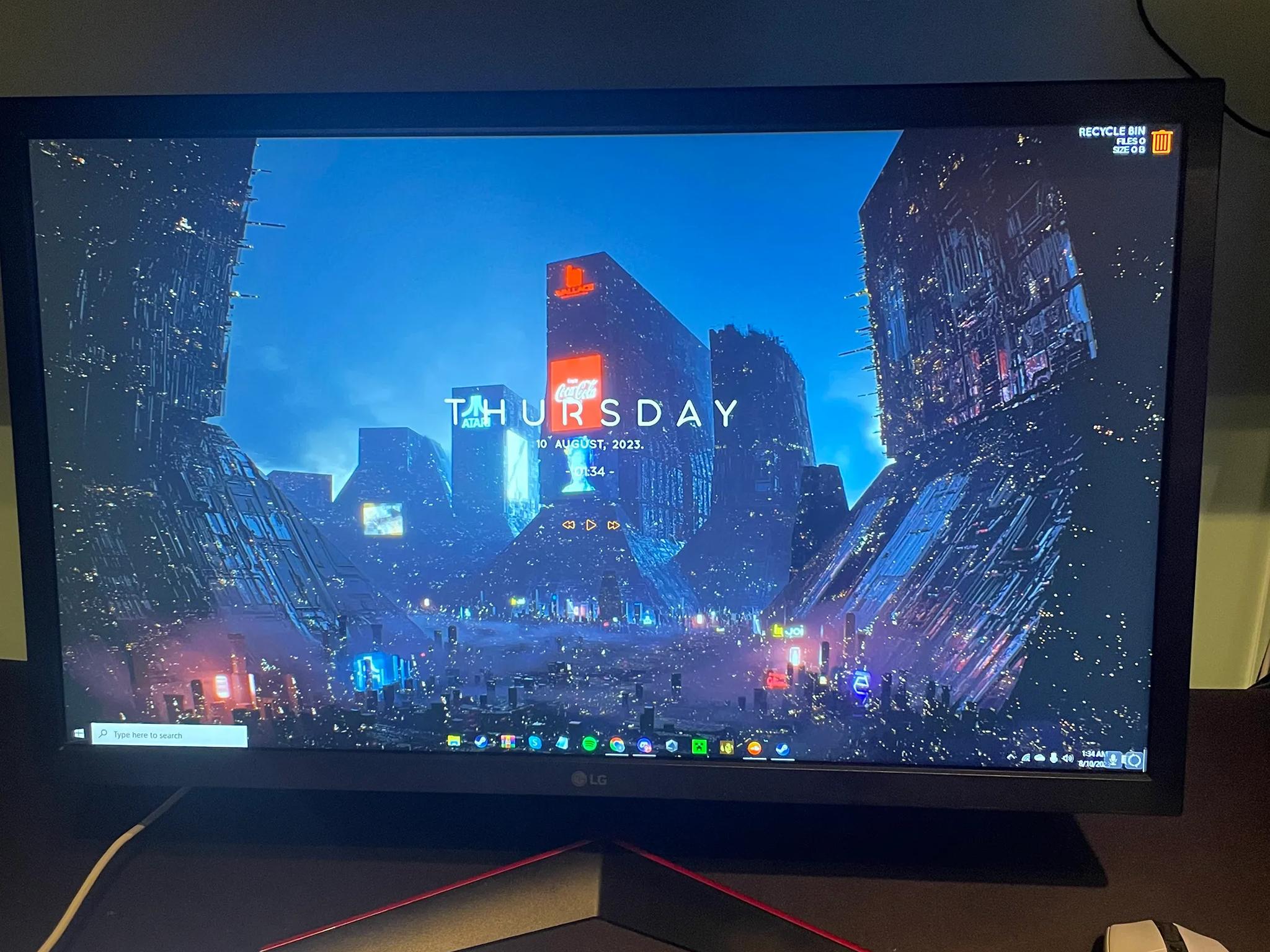 24' LG Ultragear 1080p 144hz Gaming Monitor