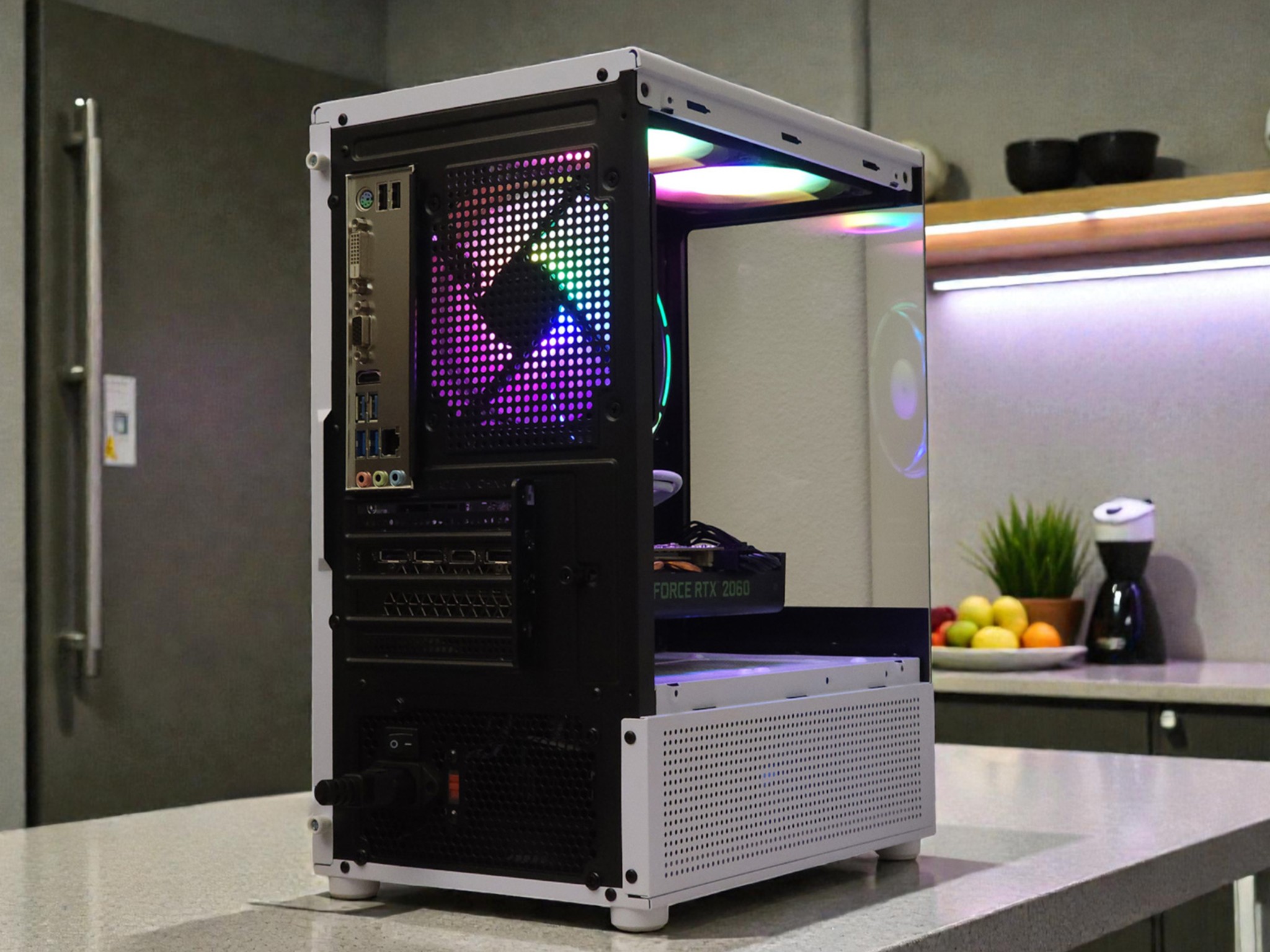 🐼 Gaming PC | GeForce RTX 2060 | Ryzen 5 3400G | 16GB RAM | 500GB SSD | WIFI | Win 11 Pro