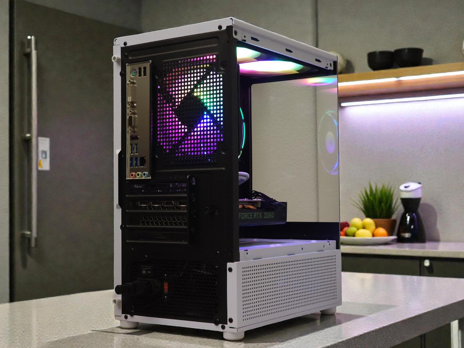 🐼 Gaming PC | GeForce RTX 2060 | Ryzen 5 3400G | 16GB RAM | 500GB SSD | WIFI | Win 11 Pro
