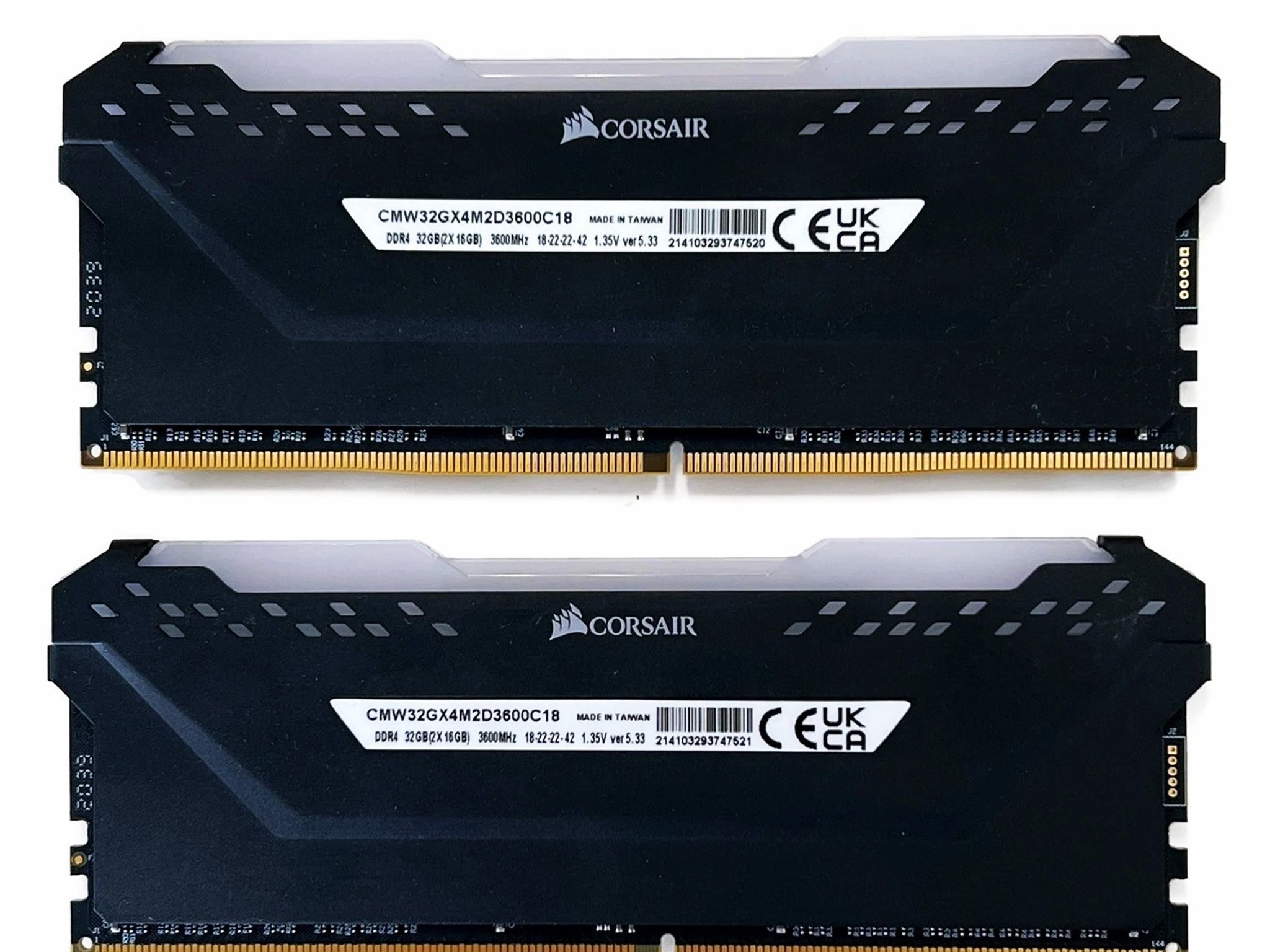 🌈 Corsair RGB PRO 32GB (2x16GB) DDR4 3600MHz RAM Kit 🌈
