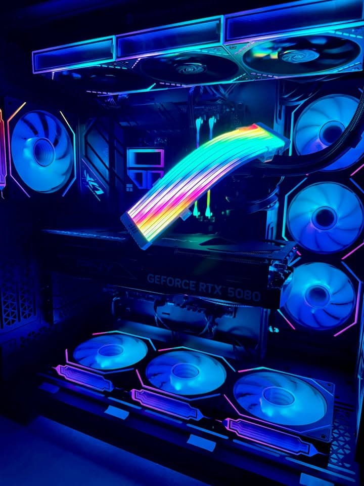🧊9800X3D | RTX 5080 | 32GB DDR5🧊 "The Shadow Prism" Gaming PC