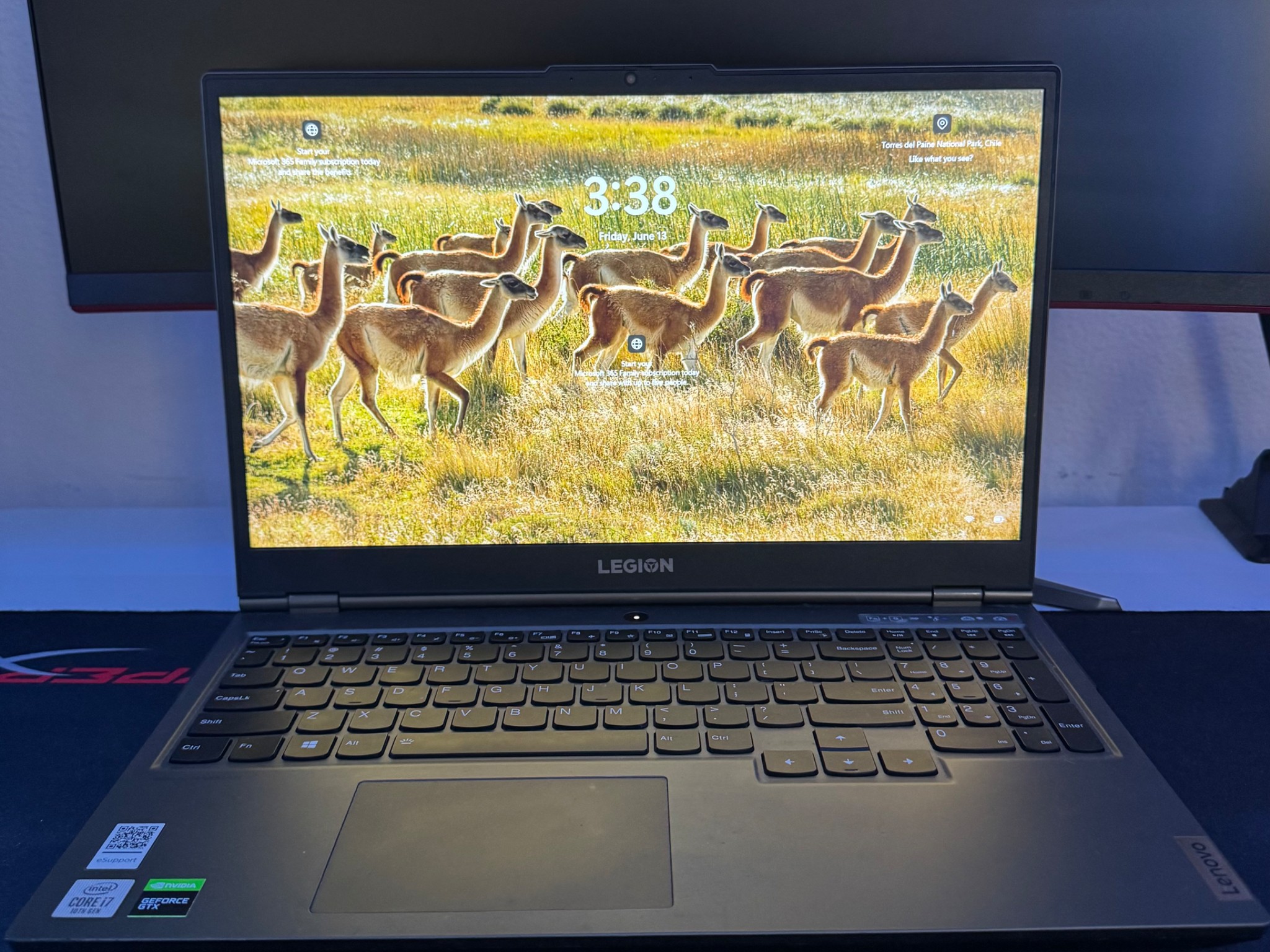 Gaming Laptop – Lenovo Legion 5 | i7 + GTX 1660 Ti | 144Hz | 16GB RAM + 1.5TB