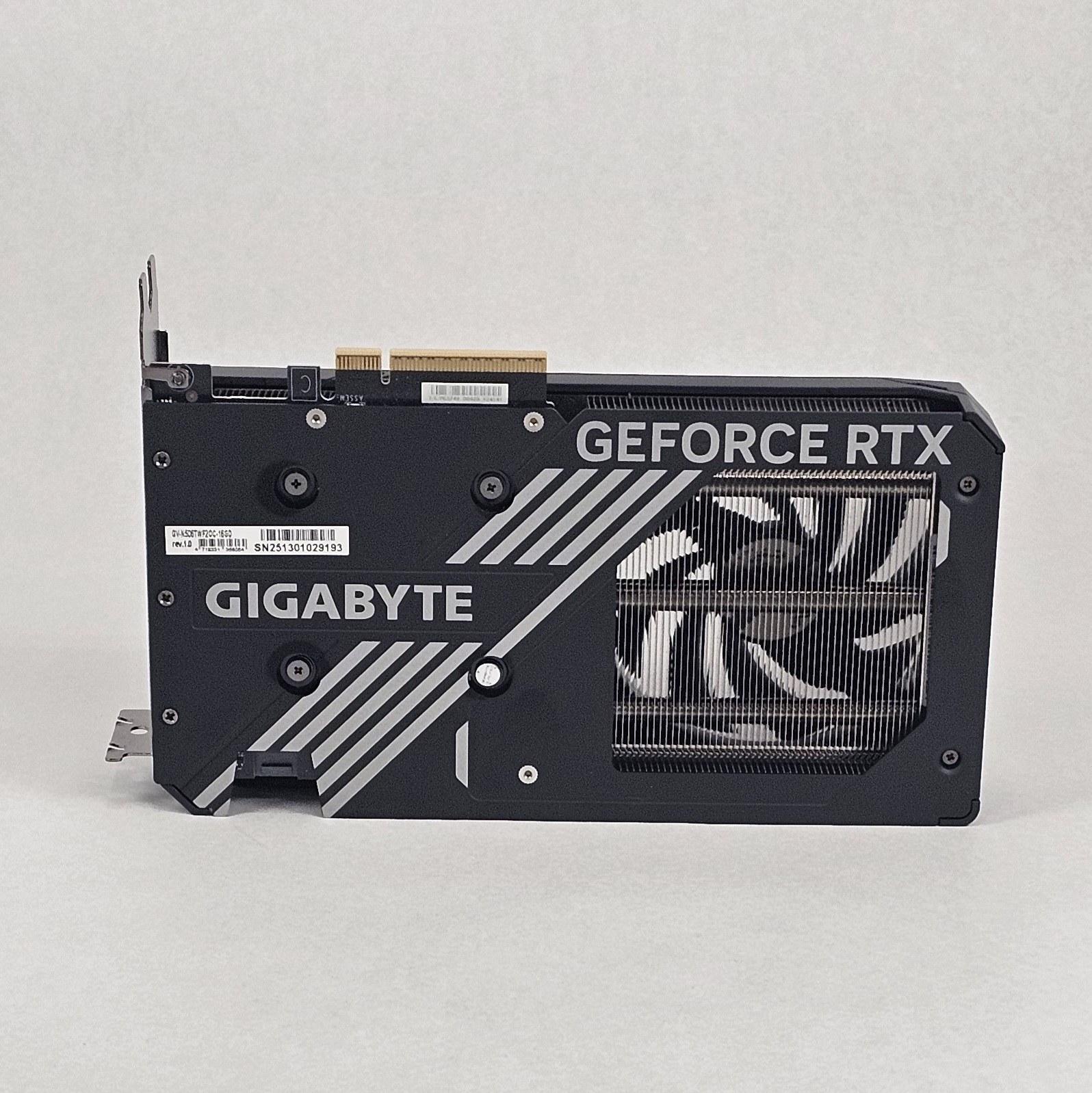 RTX 5060 Ti Gigabyte WINDFORCE OC 16GB