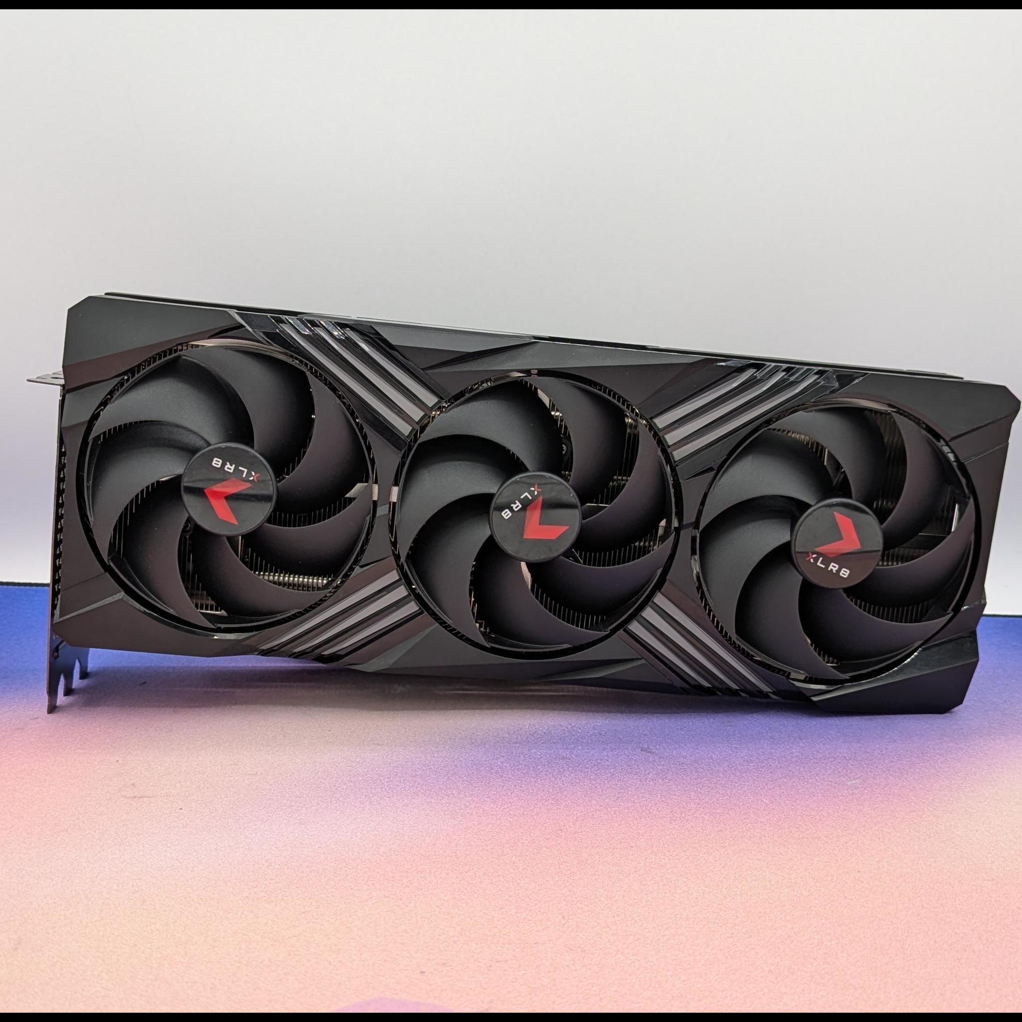 PNY GeForce RTX 4090 XLR8 Gaming VERTO EPIC-X RGB Triple Fan **Missing Power Adapter**