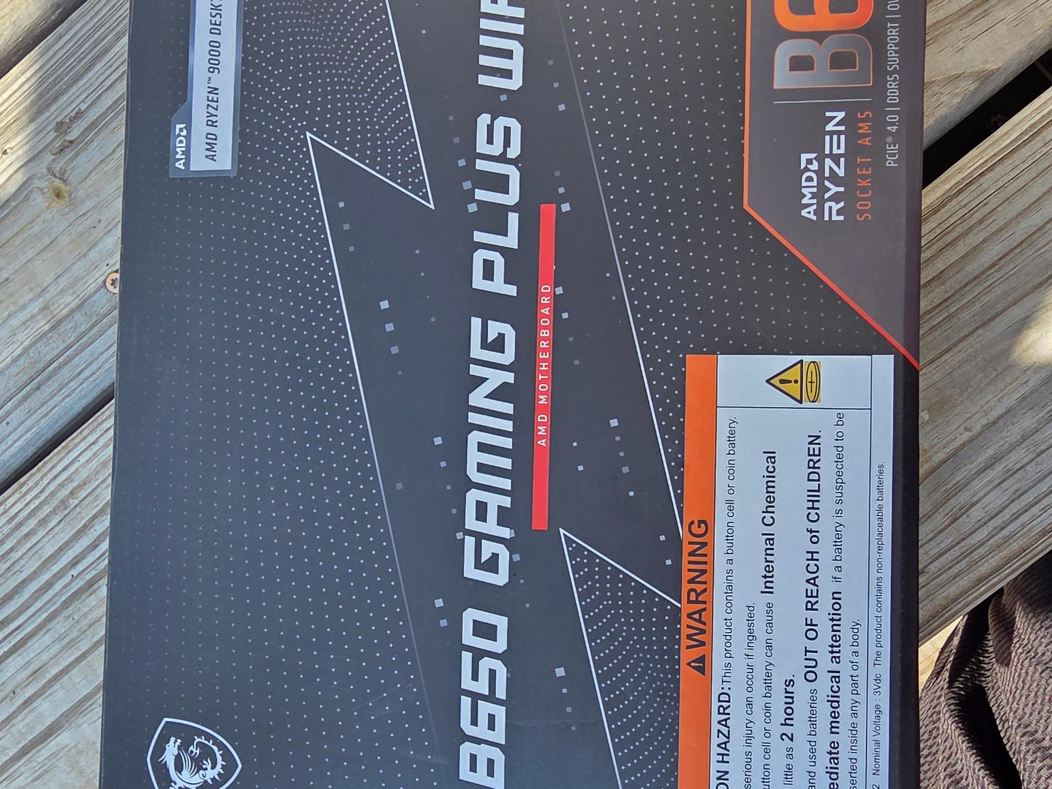 Msi b650 gaming plus wifi