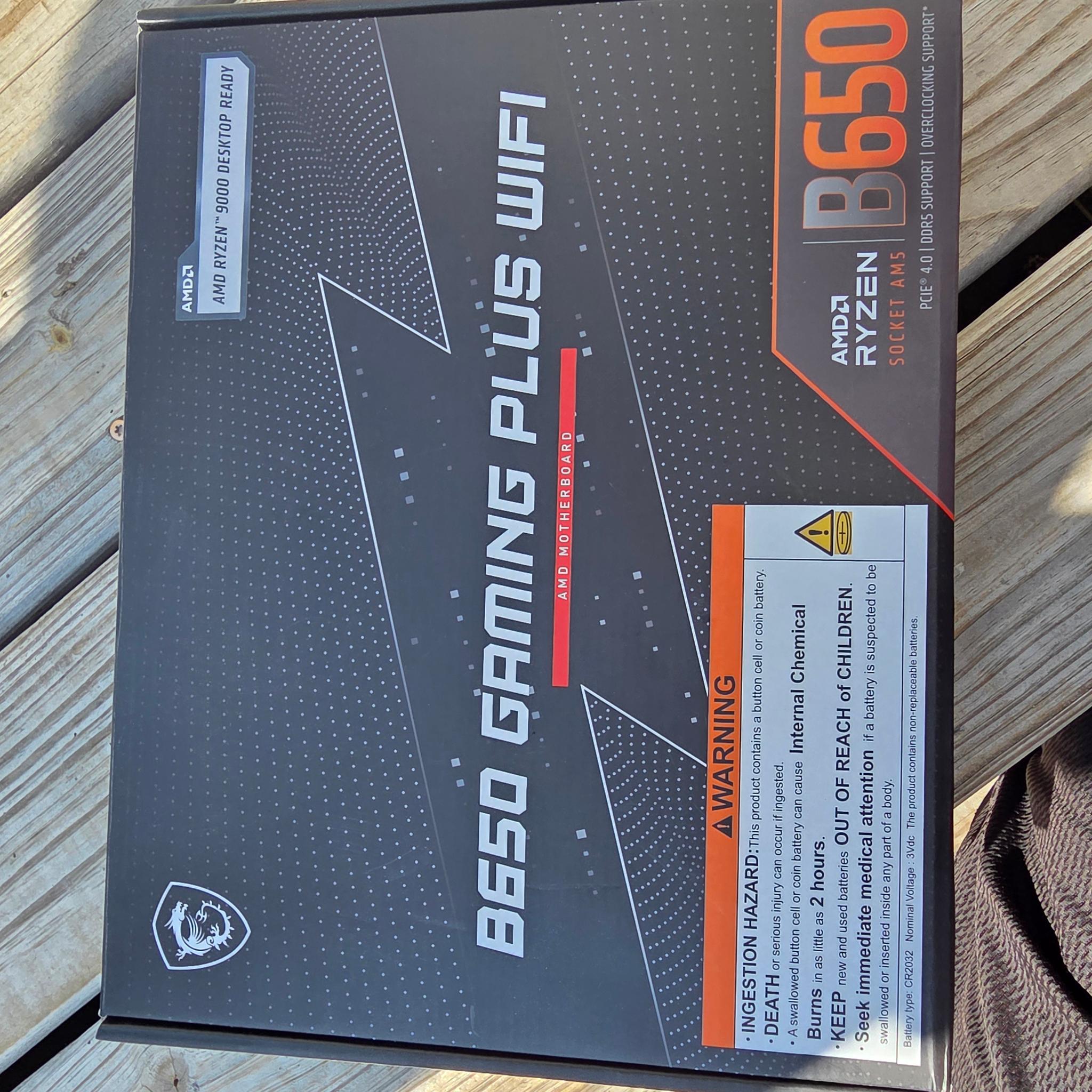 Msi b650 gaming plus wifi