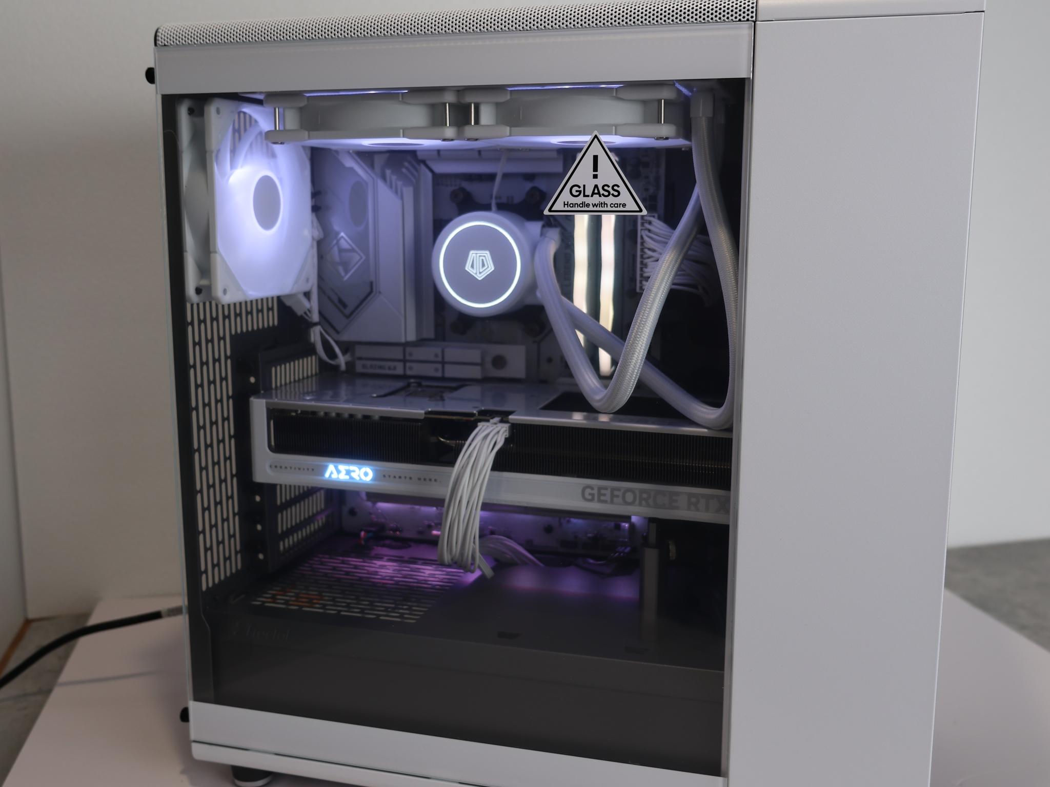 9600x+5070 Fractal North White Build for 1440P/4K gaming