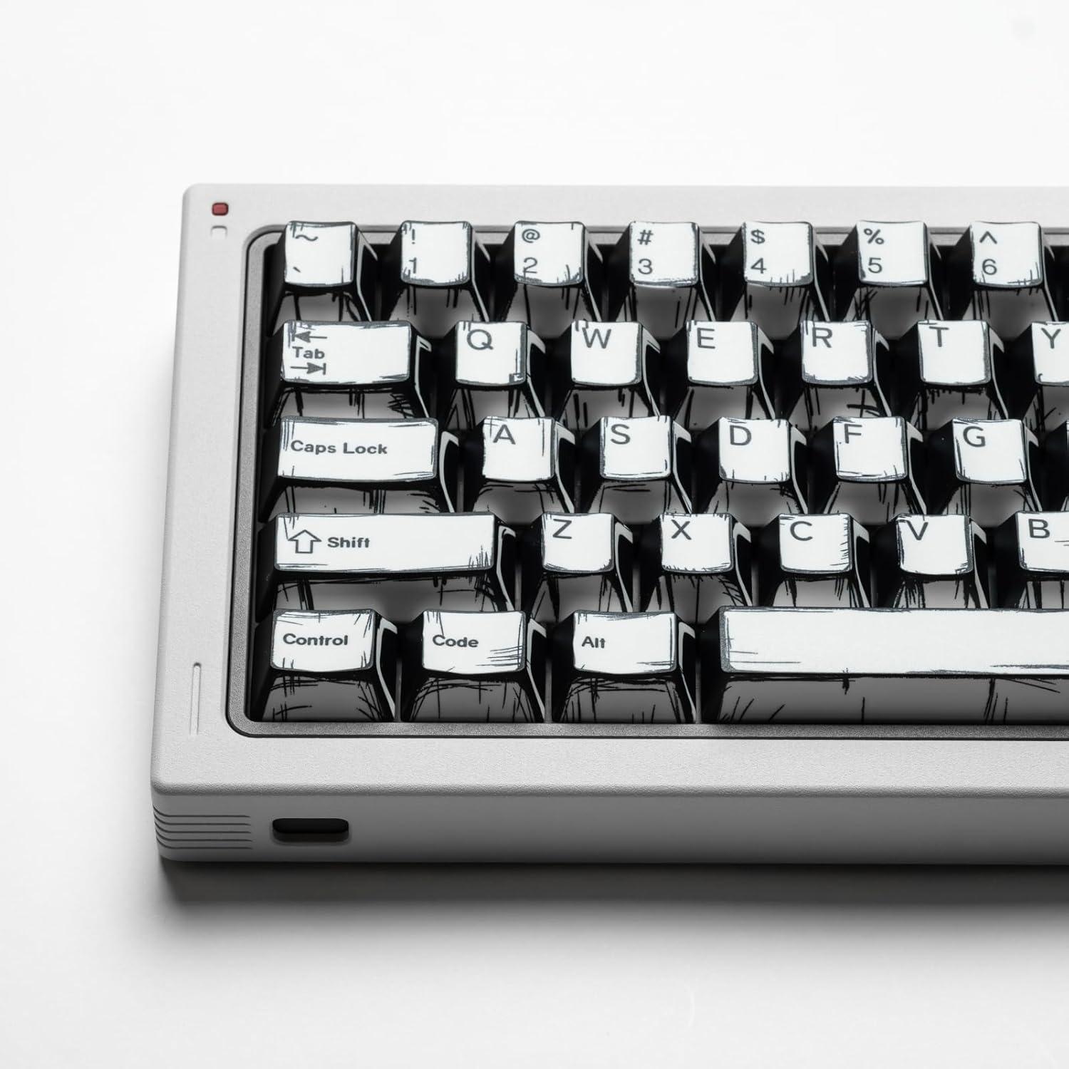 Manga/Anime PBT Keycaps (141 Keys)
