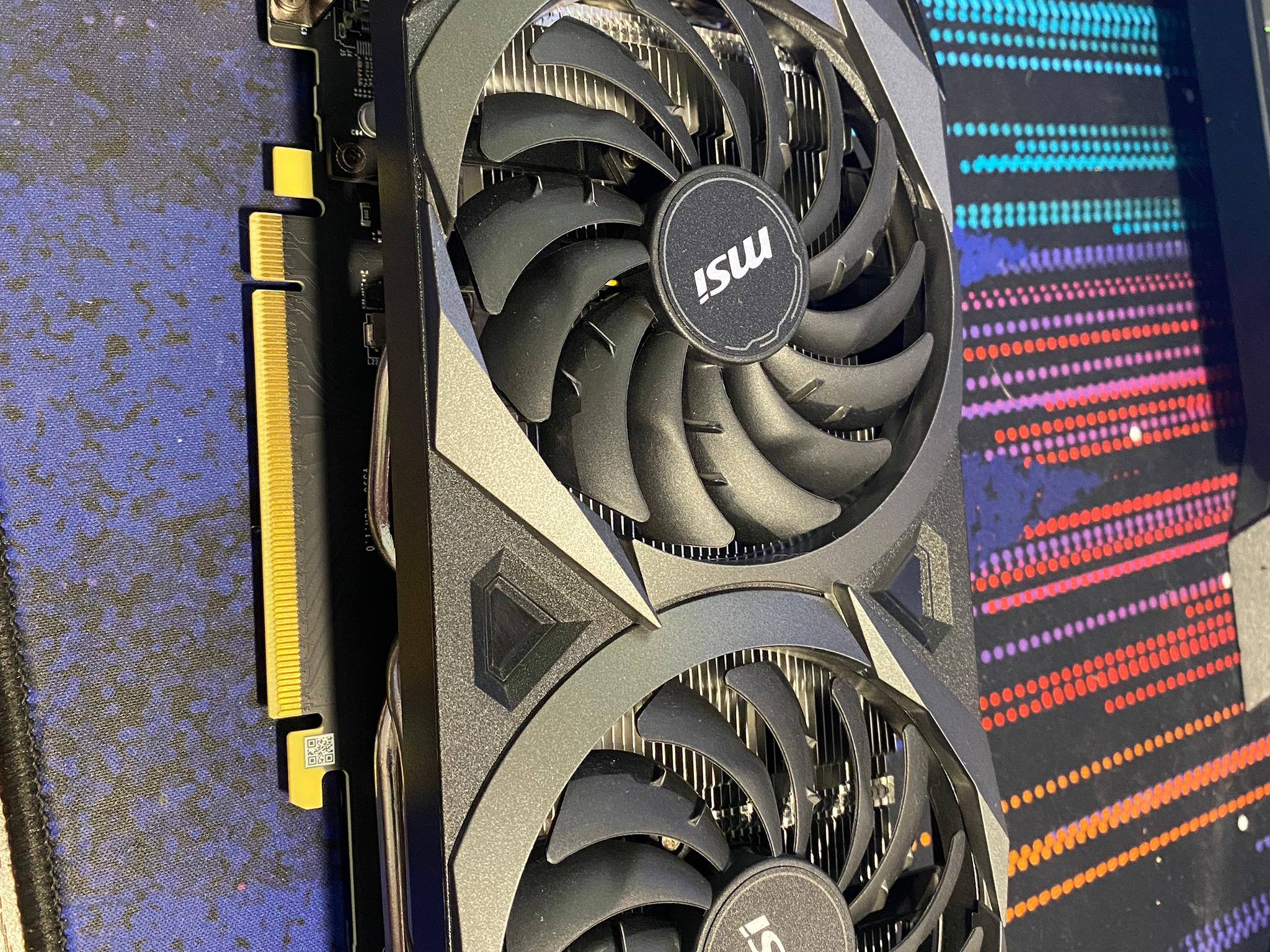 Used Great Condition MSI GeForce RTX 3070 8 GB VENTUS 2X Video Card