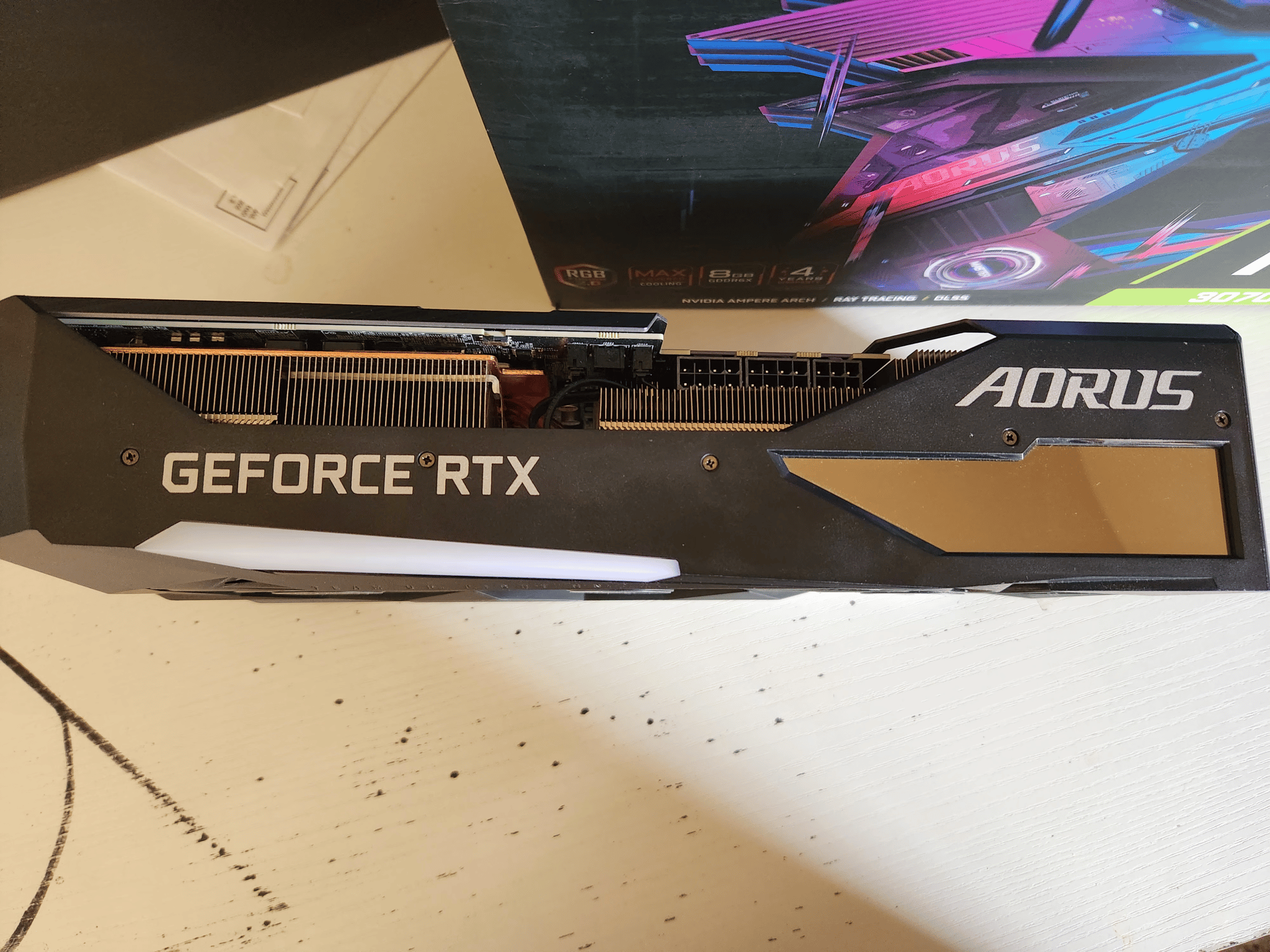 Gigabyte Aorus Master RTX 3070 Ti w/ LCD