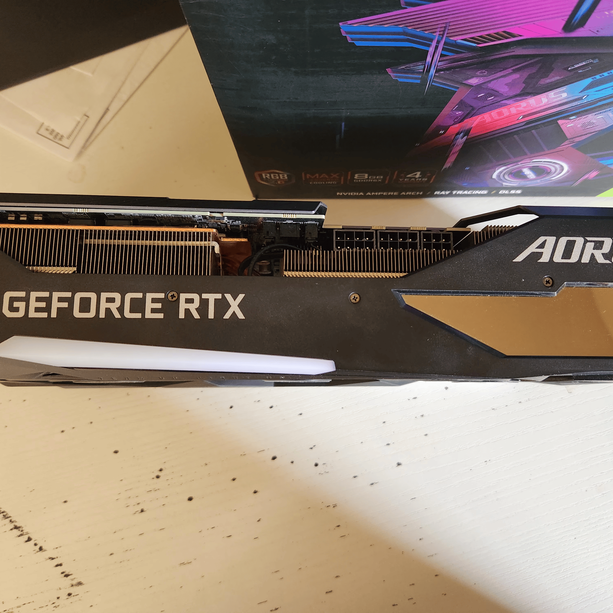 Gigabyte Aorus Master RTX 3070 Ti w/ LCD