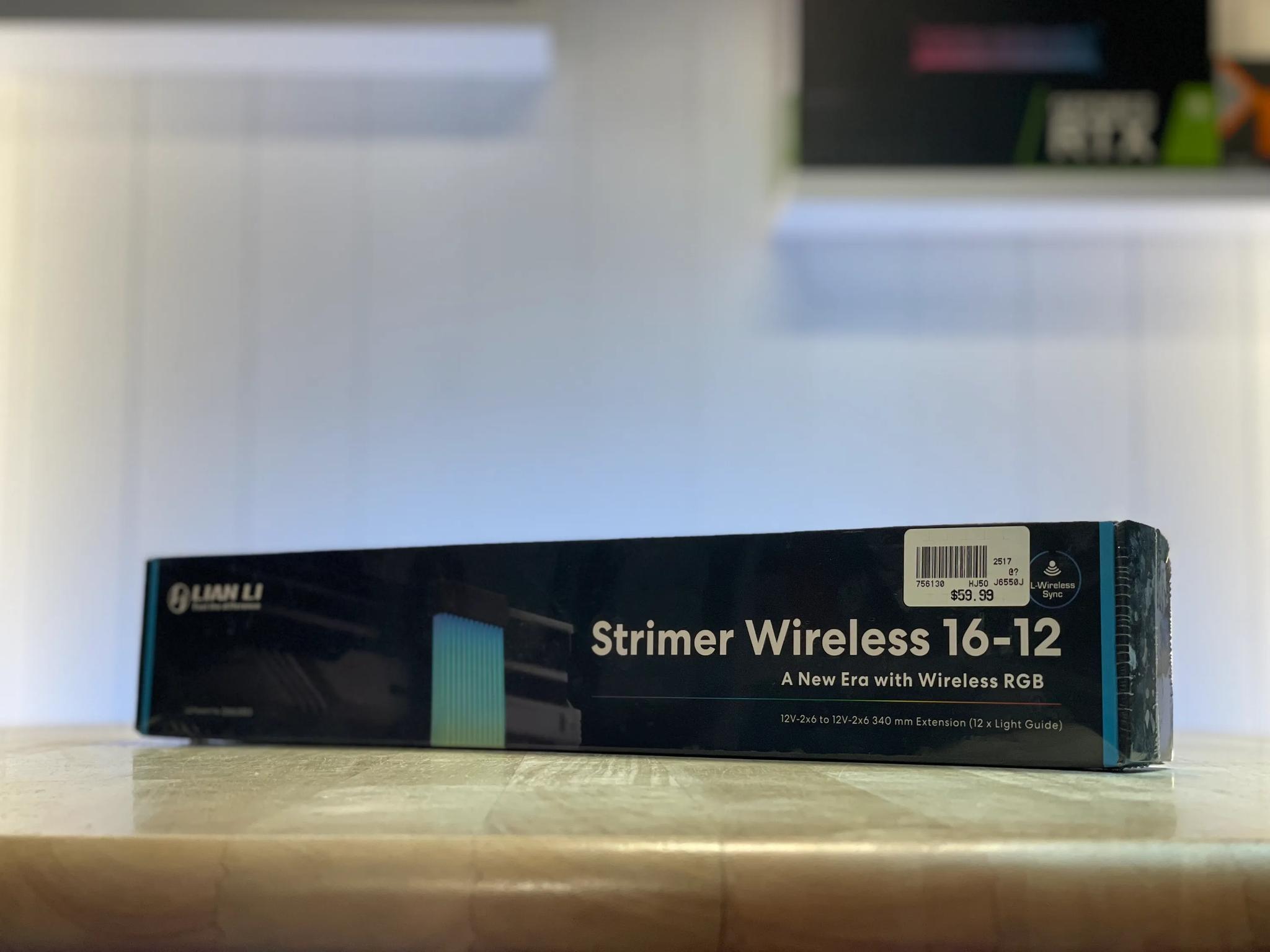 Brand New Sealed! Lian Li Strimer Wireless 16 Pin - ARGB GPU Extension Cable