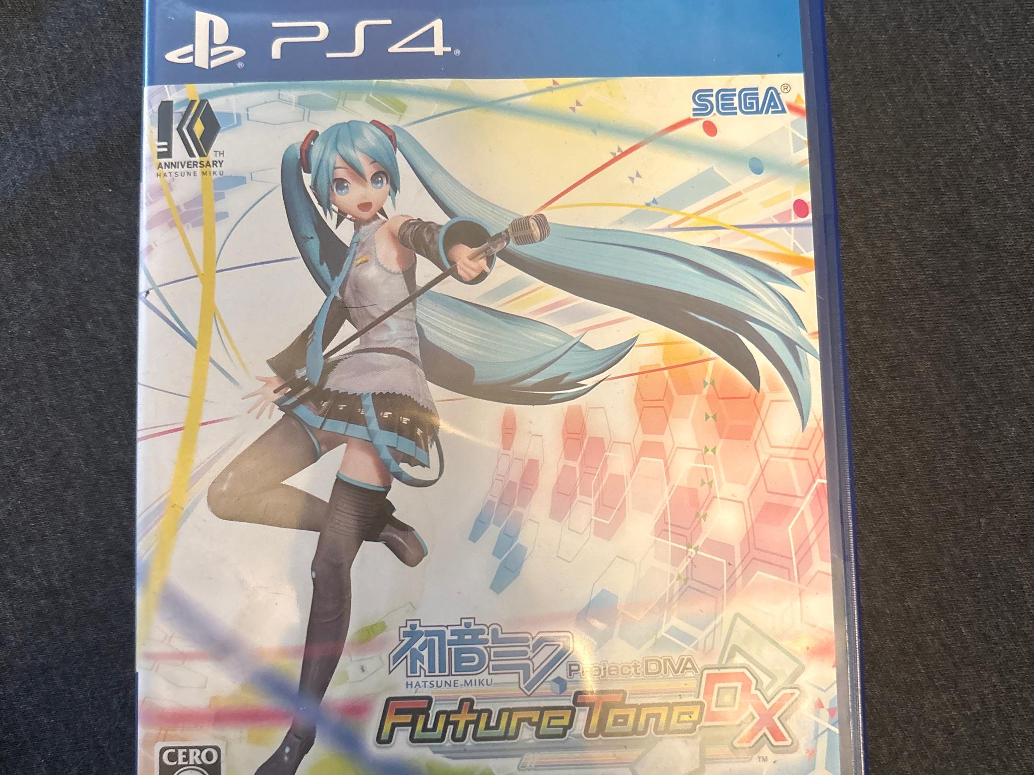 Hatsune Miku Project DIVA Future Tone DX PS4 Japanese