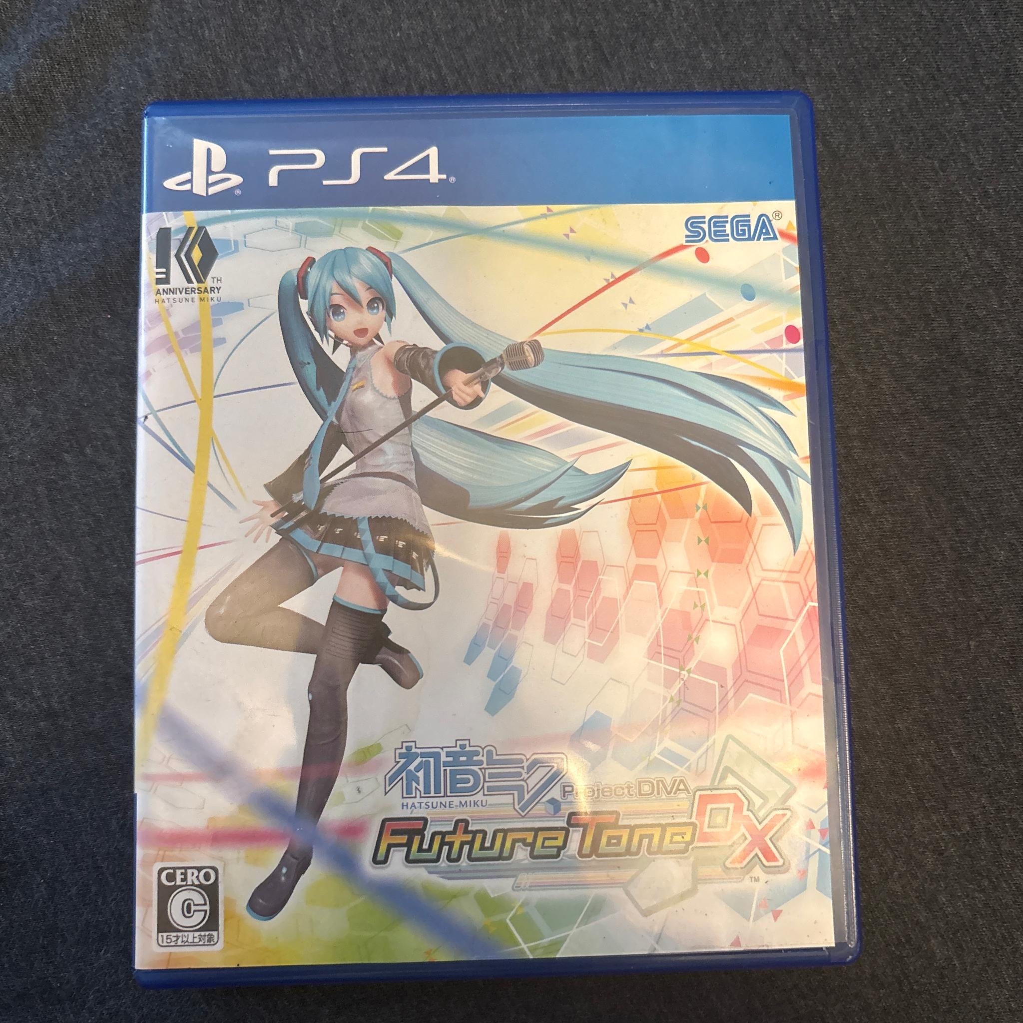 Hatsune Miku Project DIVA Future Tone DX PS4 Japanese