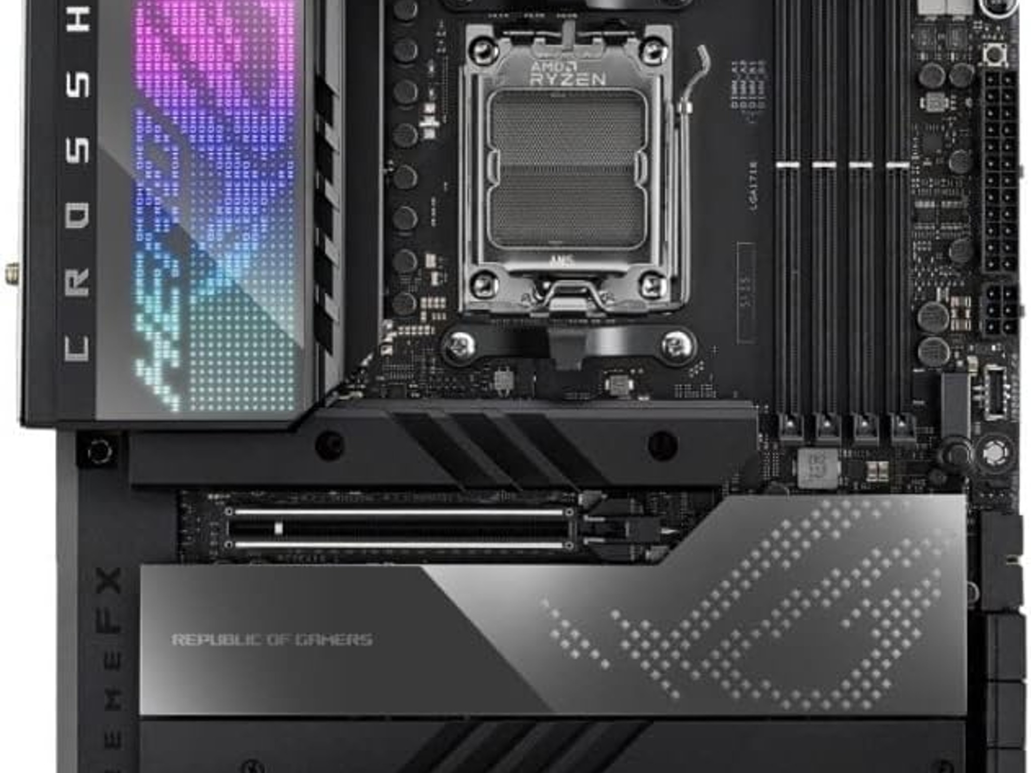 ASUS ROG CROSSHAIR X670E HERO AMD AM5 X670 ATX M.2 Desktop Motherboard A