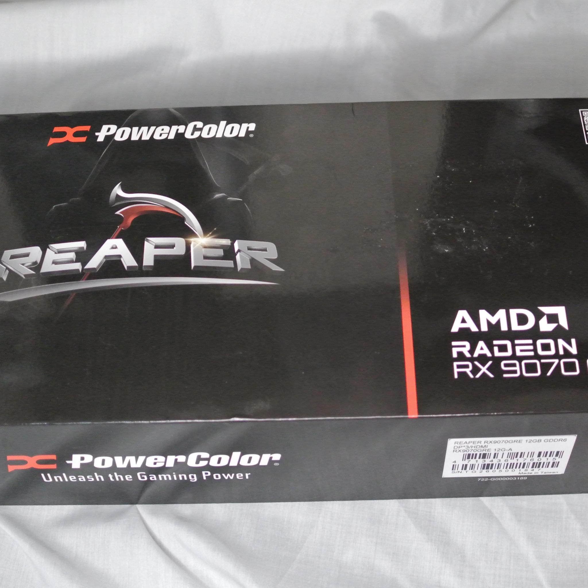 PowerColor 9070 GRE Reaper 12GB GDDR6 Graphics Card