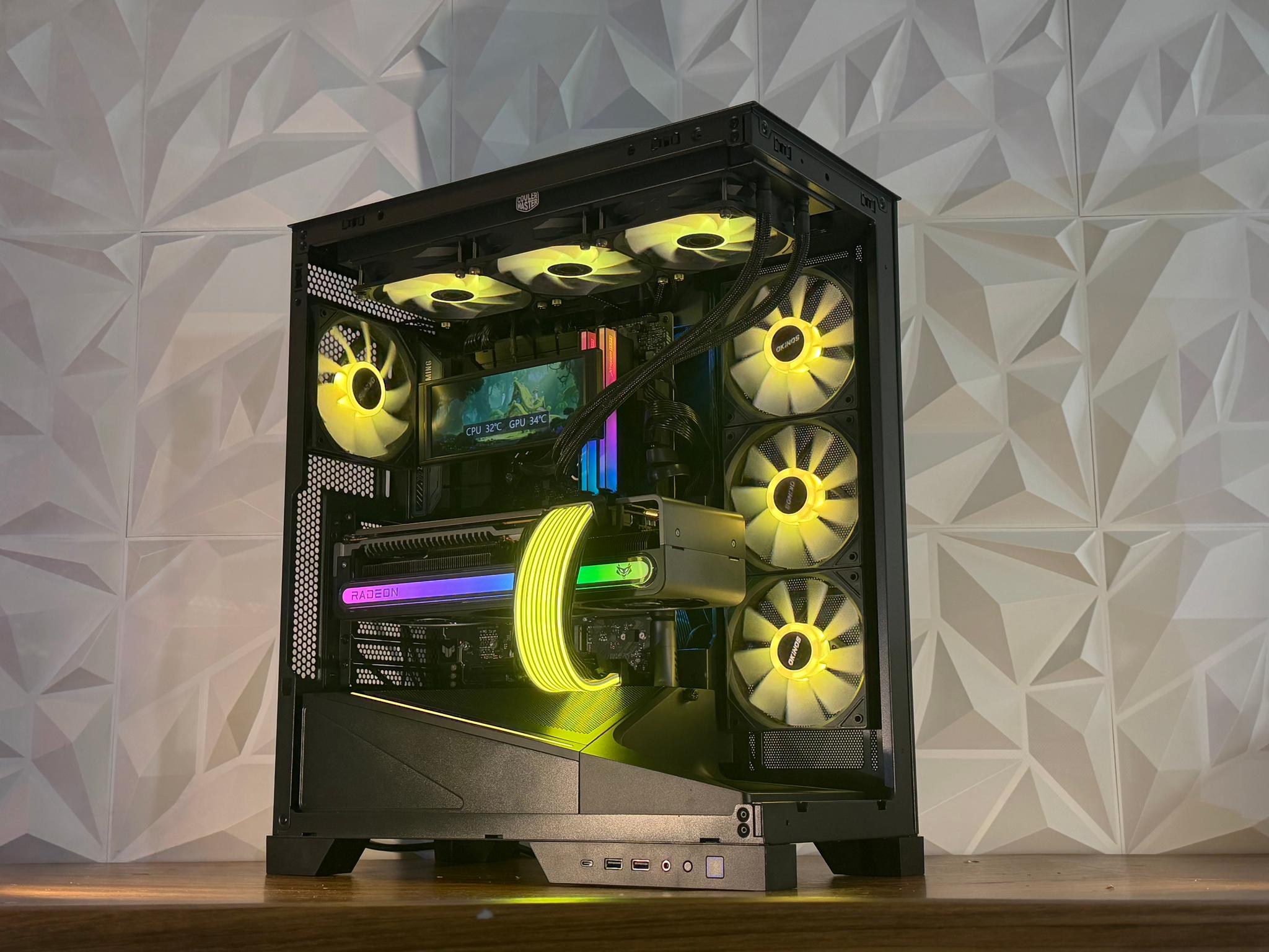 🌊 RX 7900 XTX | i9-13900K | 32GB 8000MHz RGB | 2TB NVMe | LCD | Windows 11 Pro 🌊 “AQUA OVERDRIVE”