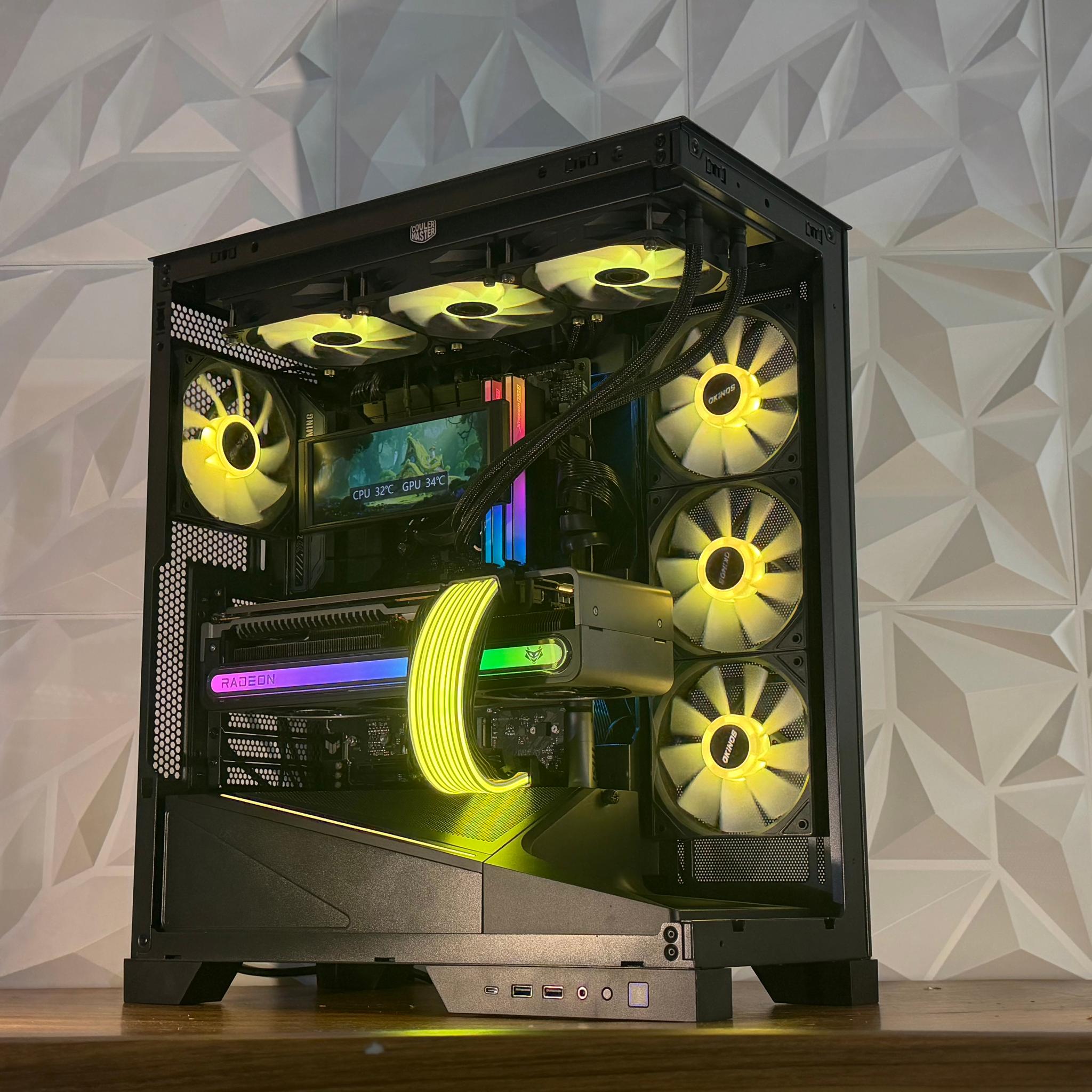 🌊 RX 7900 XTX | i9-13900K | 32GB DDR5| 2TB NVMe | LCD | Windows 11 Pro 🌊 “AQUA OVERDRIVE”