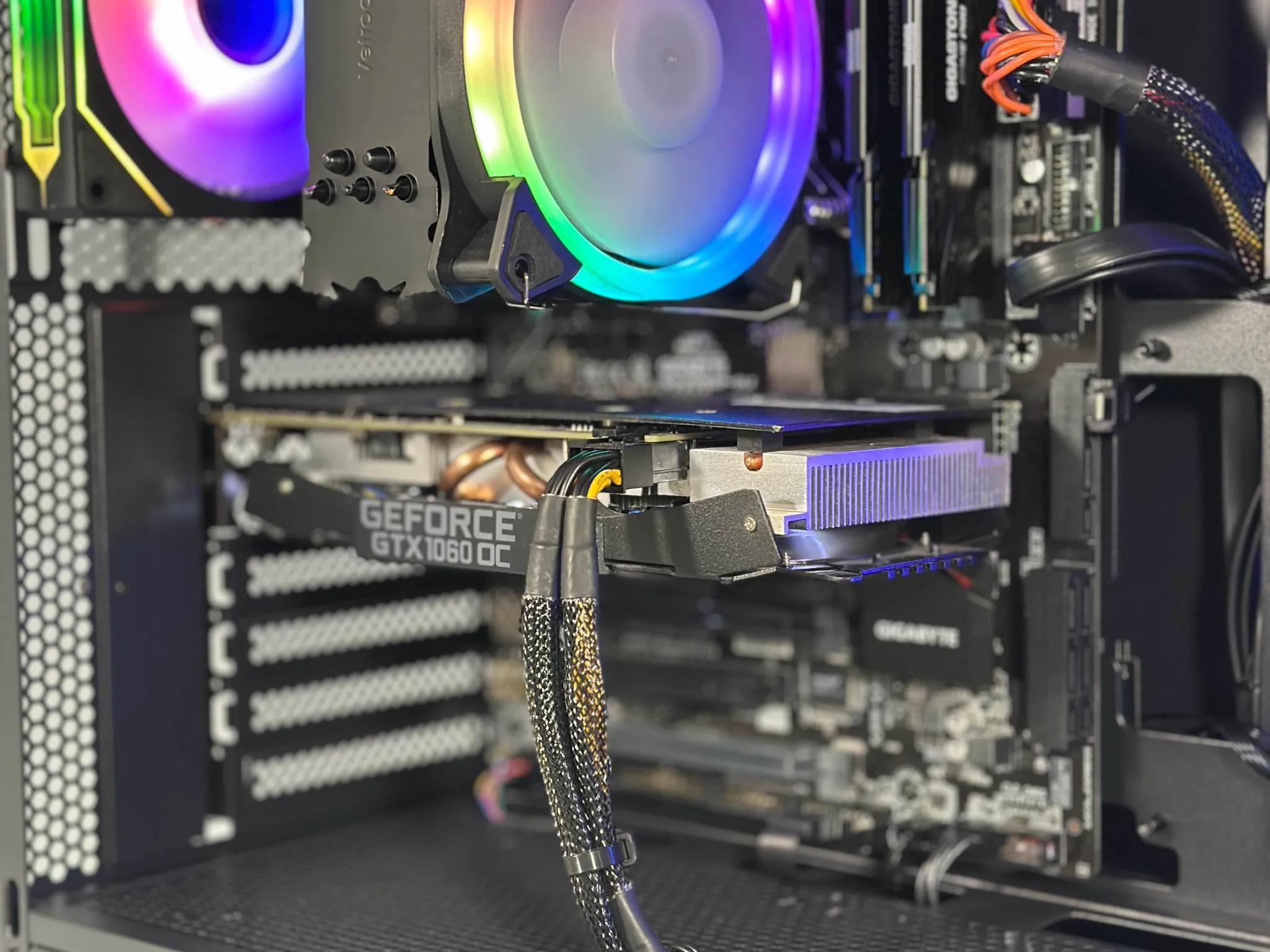 Intel i5-7400 | GTX 1060 3GB | 32GB RAM | 480GB SSD | WIFI | 1080p Black Gaming PC