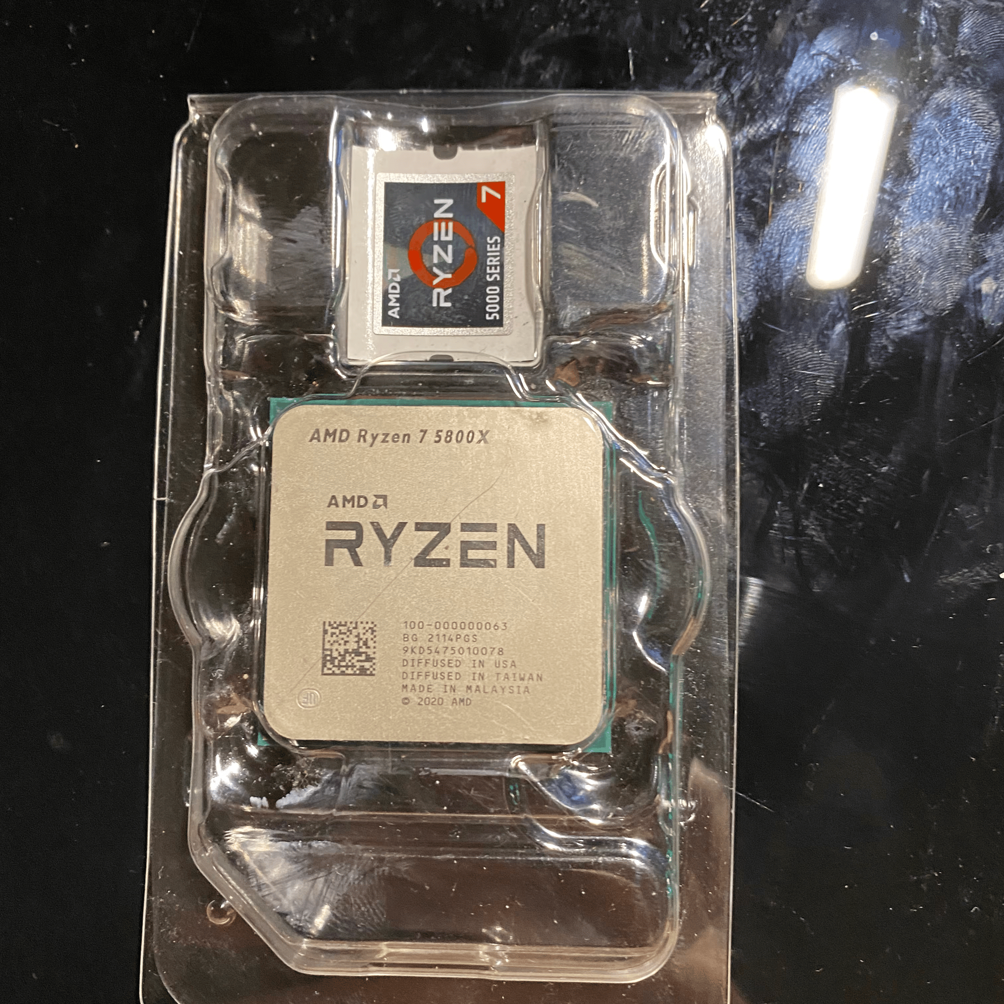 Ryzen 7 5800x 3.8GHz 8-Core 16-Thread Processor