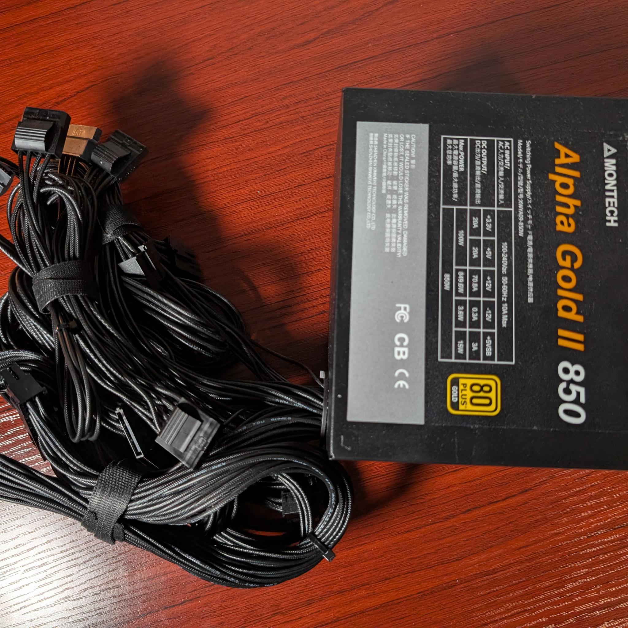 Montech Alpha Gold II 850W Power Supply