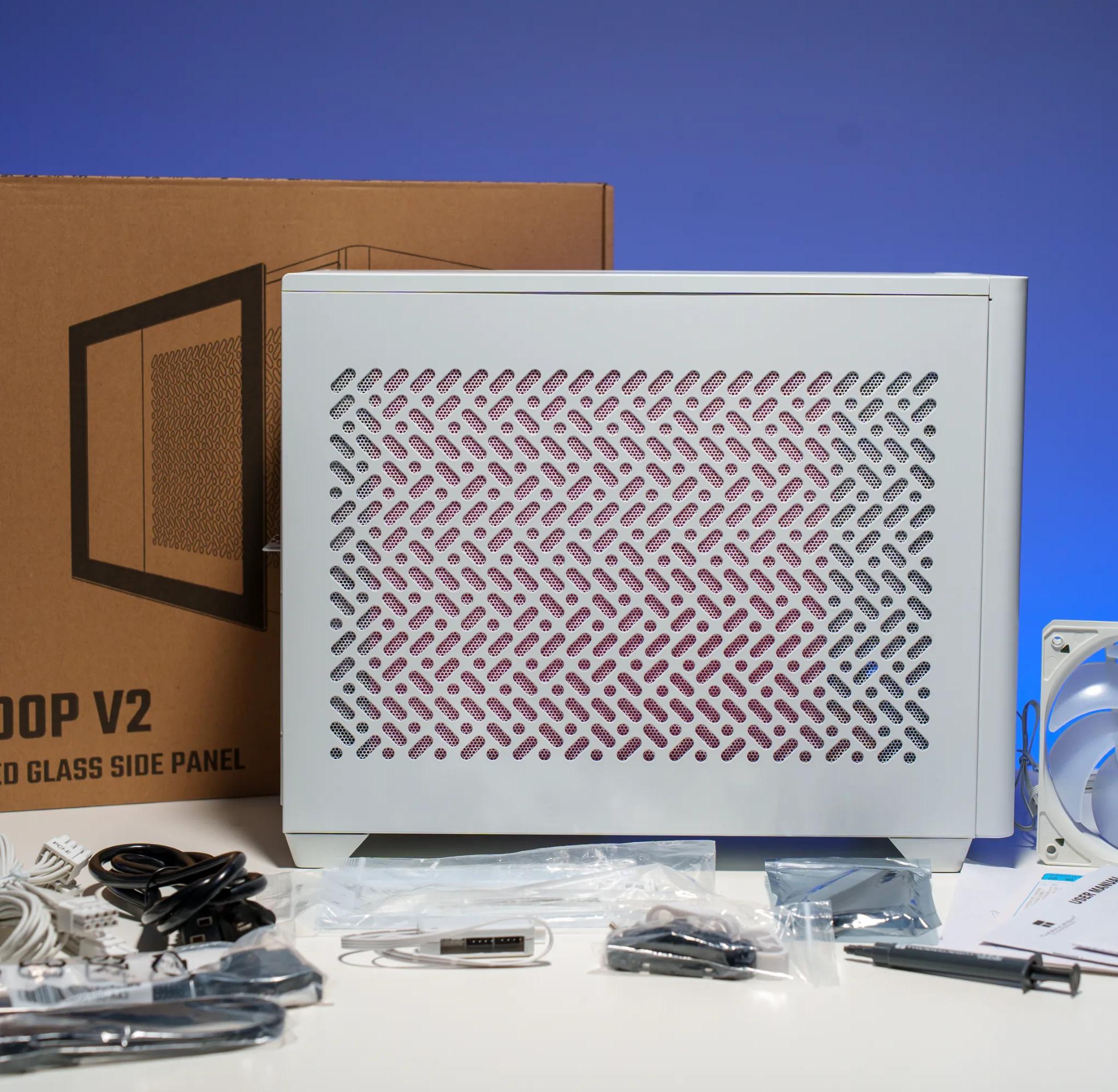 Compact All White Gaming PC | RTX 3070 | Ryzen 7 5700x | Mini-ITX NR200P | ARGB