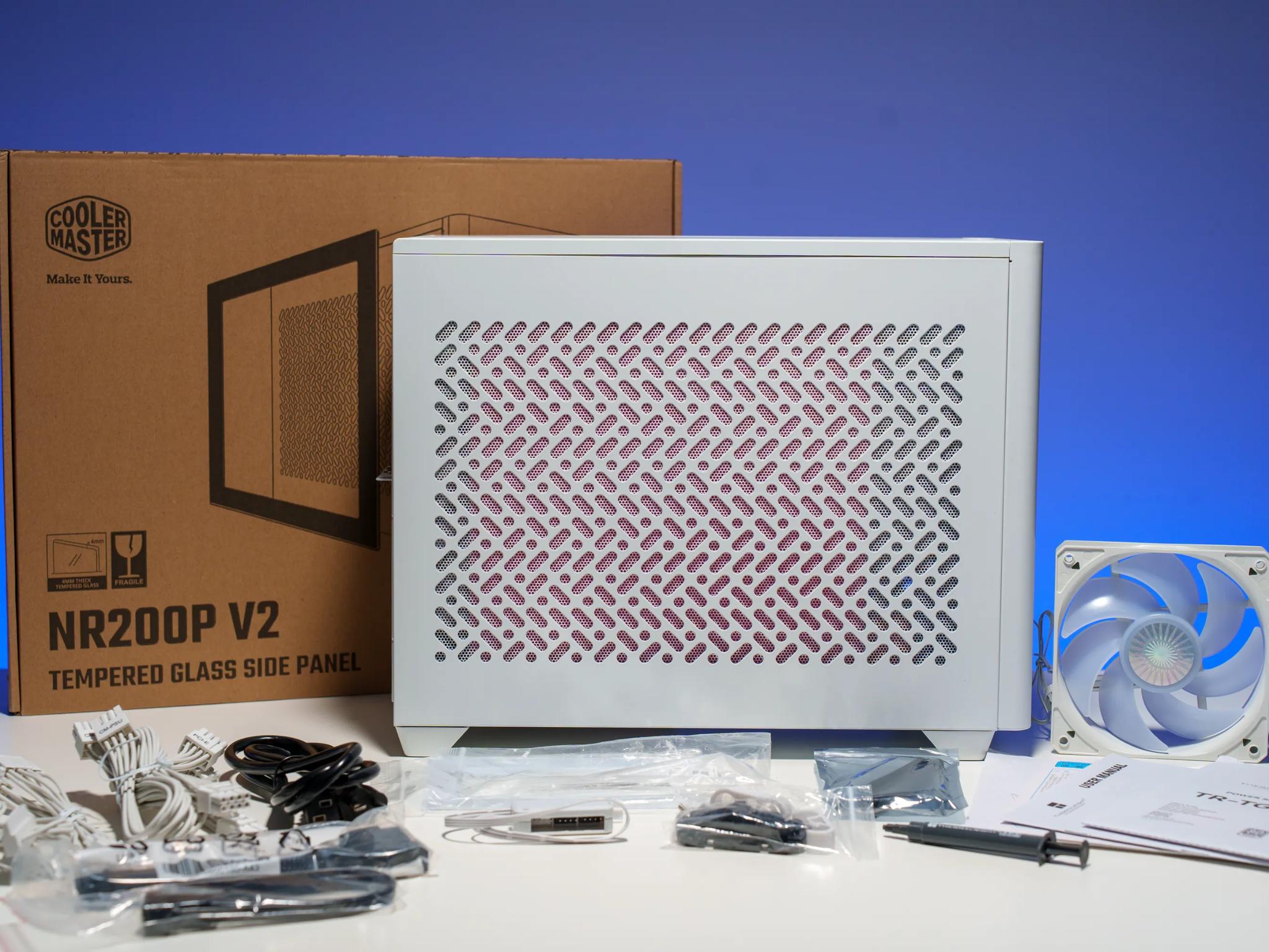 Compact All White Gaming PC | RTX 3070 | Ryzen 7 5700x | Mini-ITX NR200P | ARGB