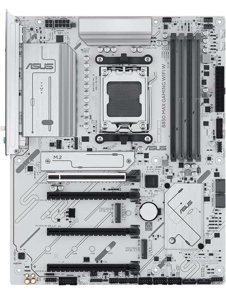 ASUS B850 Max Gaming WIFI W (White)