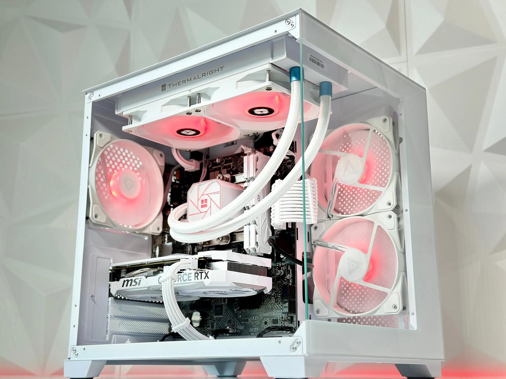 Liquid Cooled Gaming PC❄️Nvidia RTX 4060 8GB❄️Intel 13100F❄️16GB DDR4❄️1TB NVME