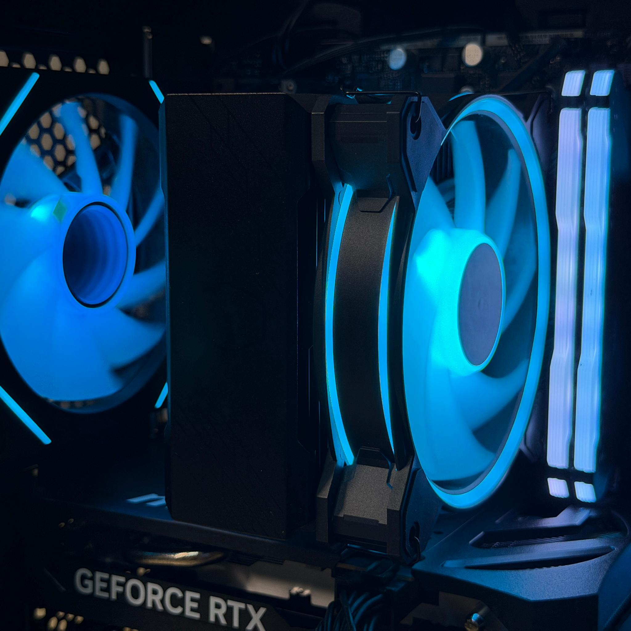 ♠️ 1080p Gaming PC ♠️ | Ryzen 5 3600x | RTX 5050 | 16GB RGB RAM | 1TB SSD | WiFi + Bluetooth ...